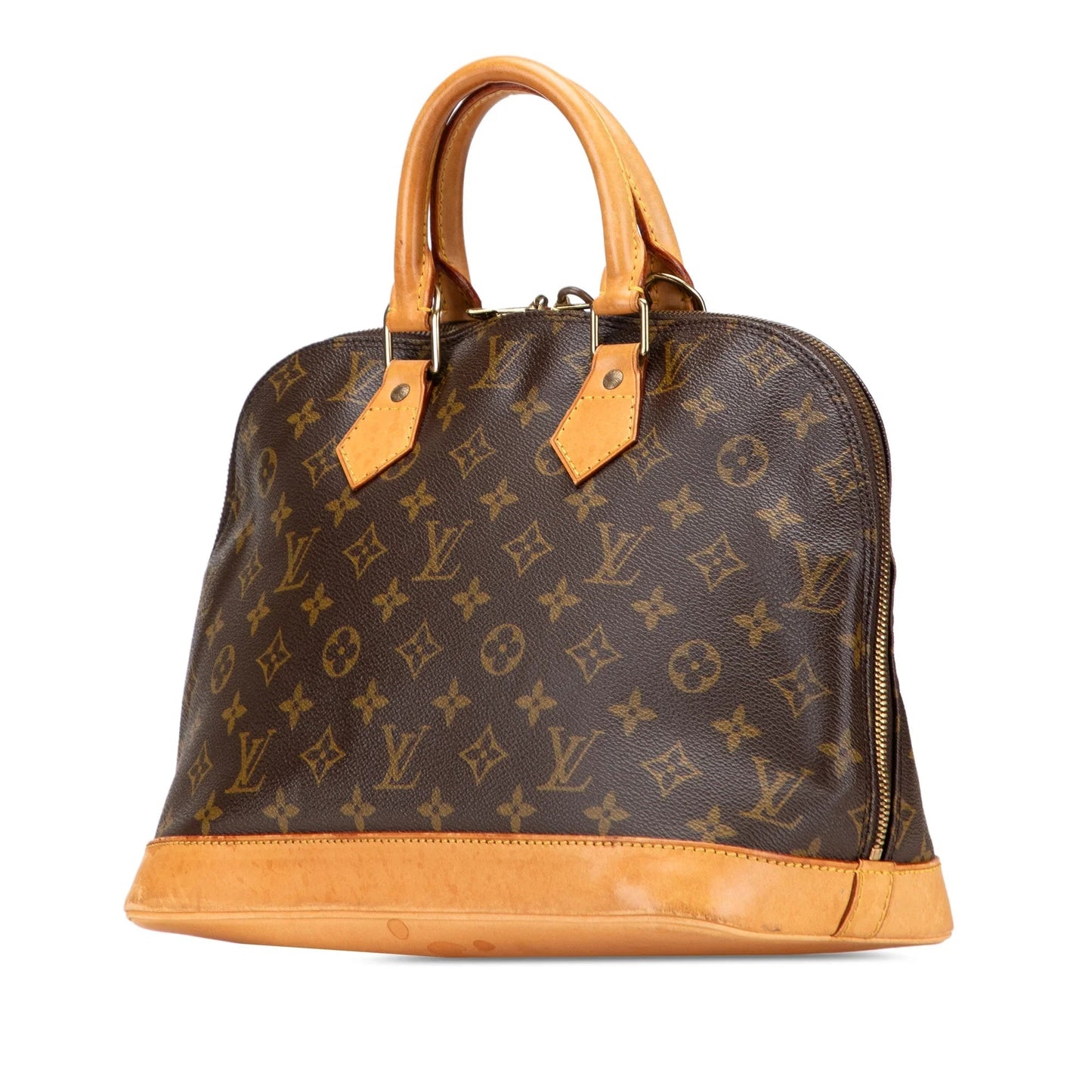 Brown Louis Vuitton Monogram Alma PM Handbag