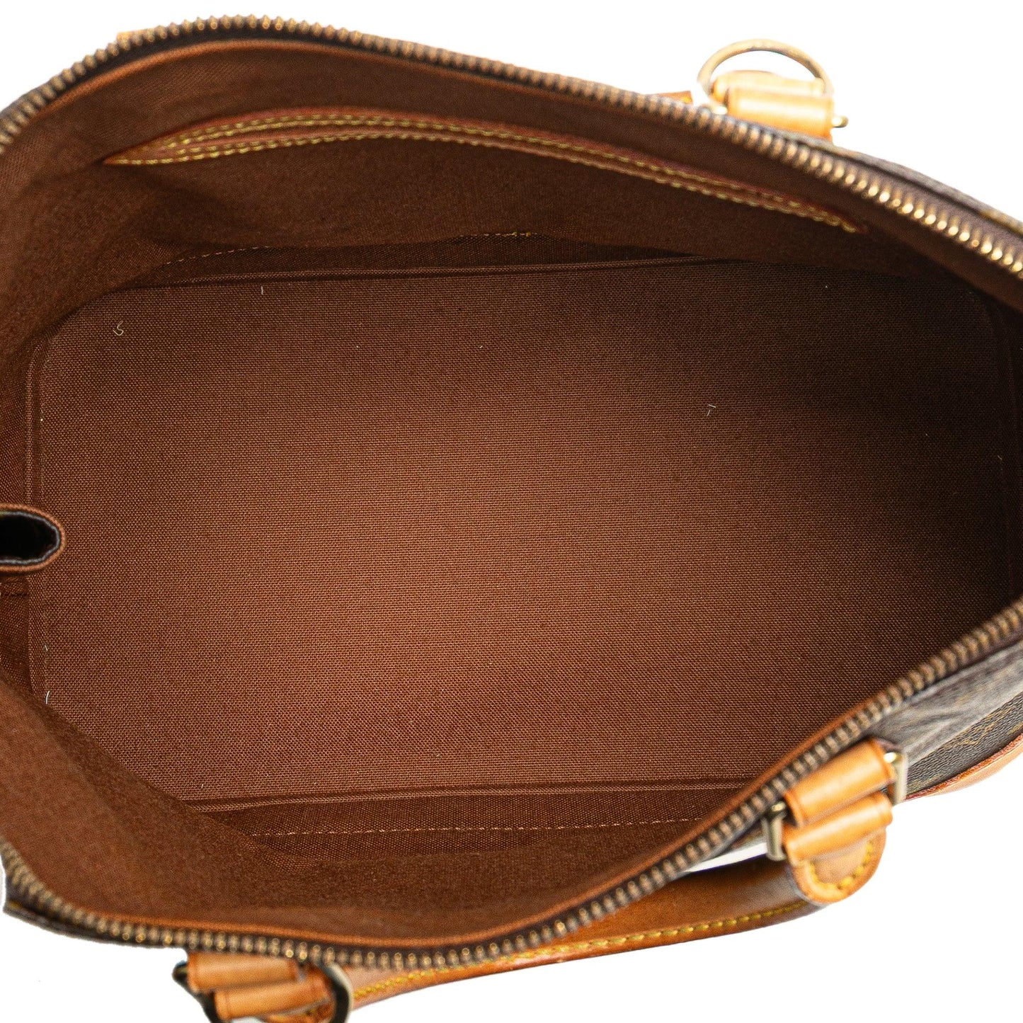Brown Louis Vuitton Monogram Alma PM Handbag