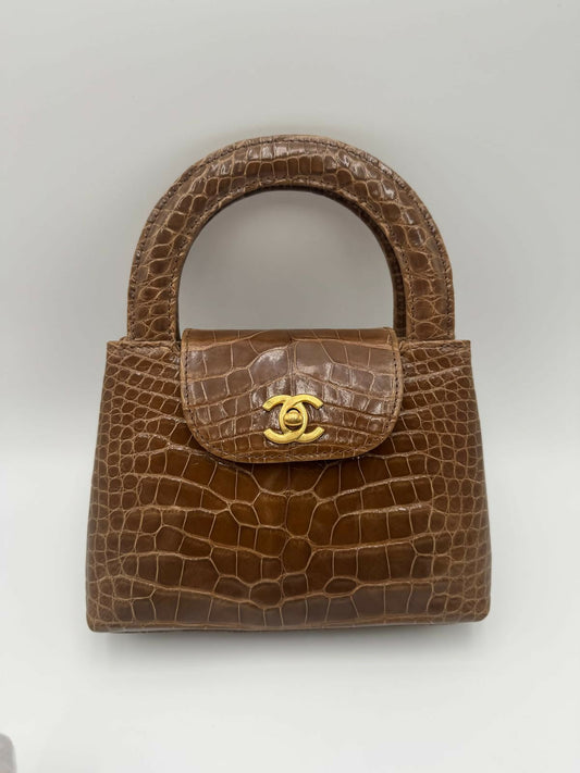 Chanel  Crocodile Kelly Top Handle bag