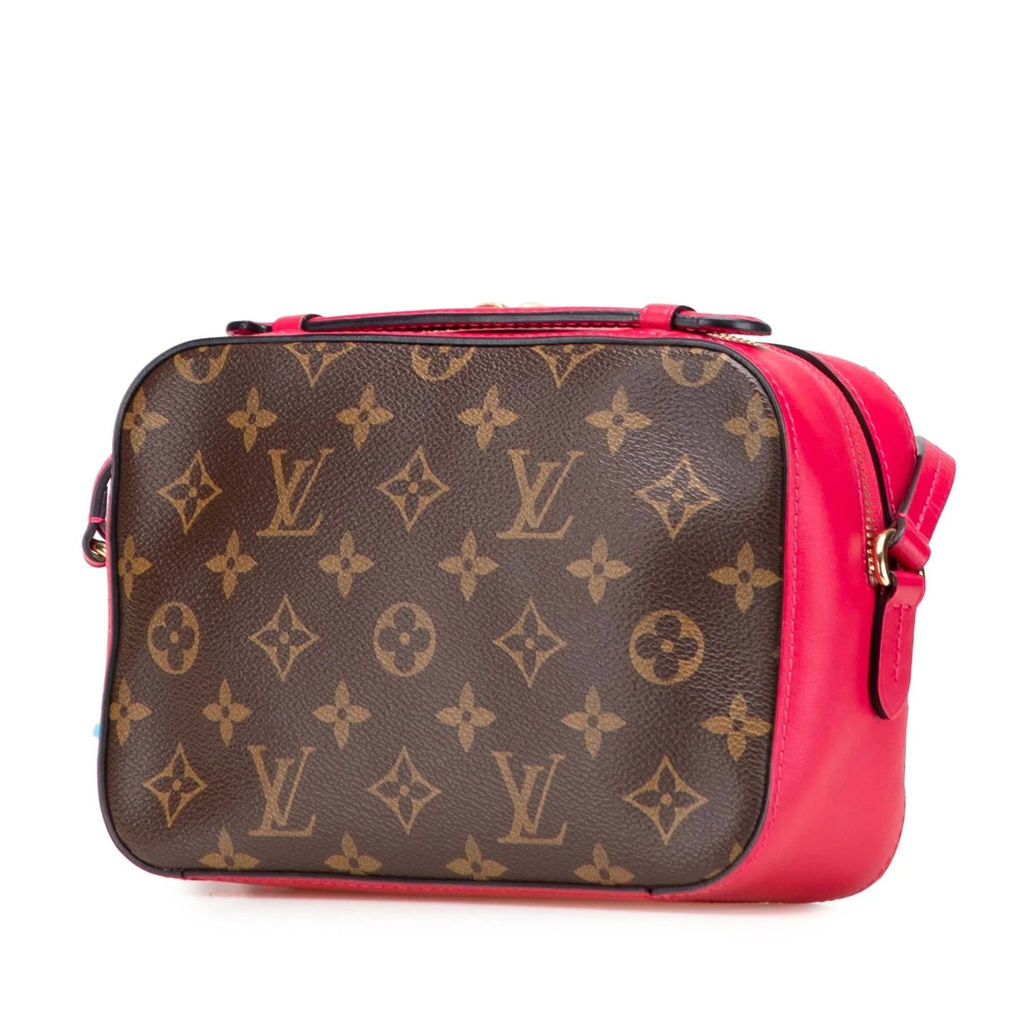 Brown Louis Vuitton Monogram Saintonge Crossbody Bag