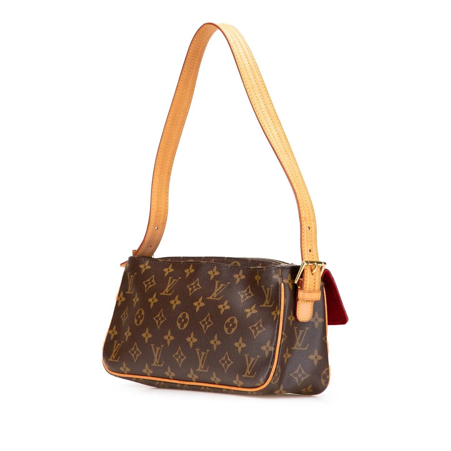 Brown Louis Vuitton Monogram Viva Cite MM Shoulder Bag