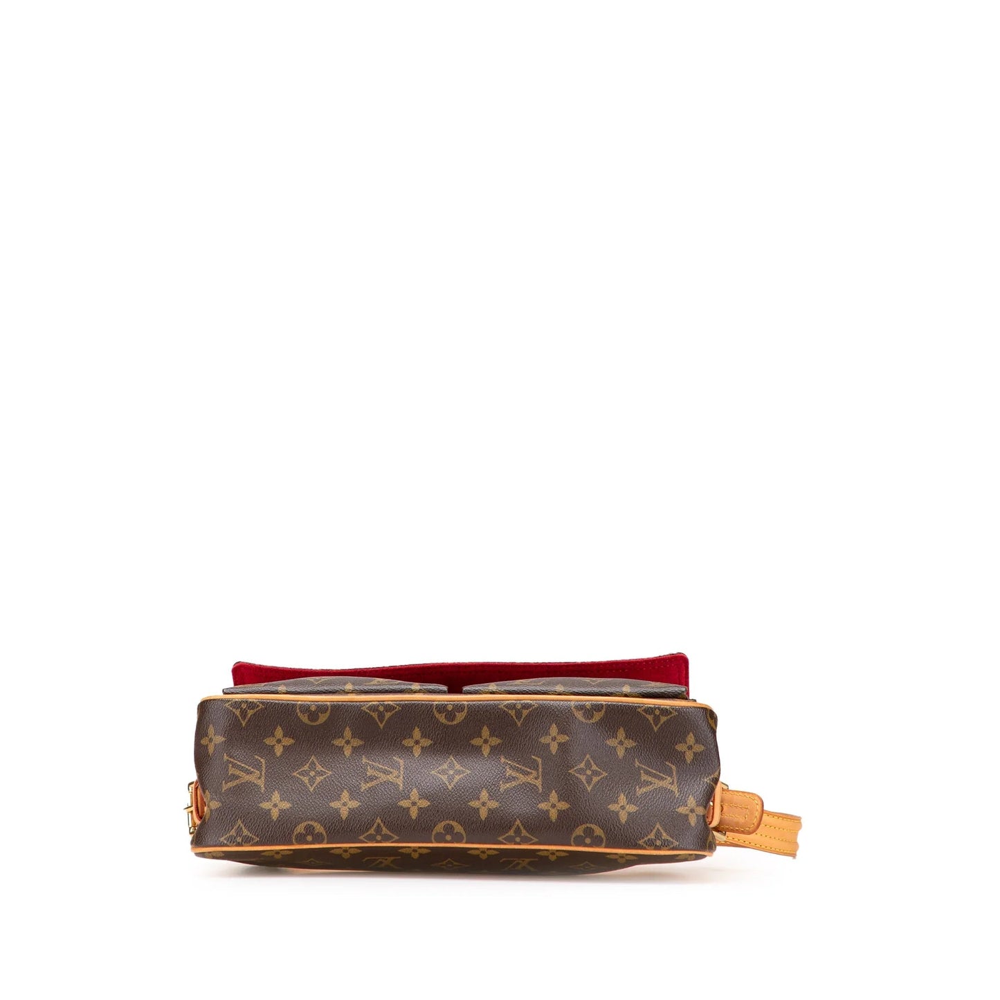 Brown Louis Vuitton Monogram Viva Cite MM Shoulder Bag