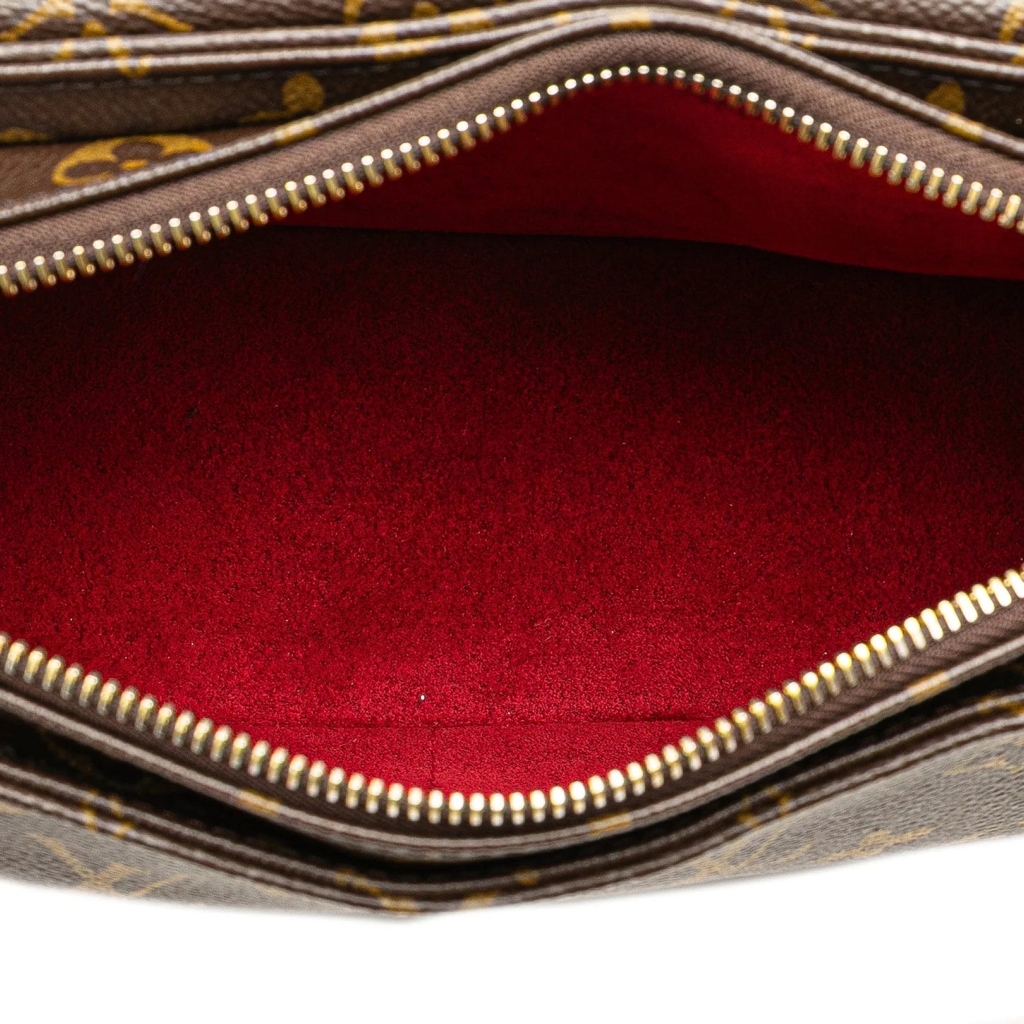 Brown Louis Vuitton Monogram Viva Cite MM Shoulder Bag