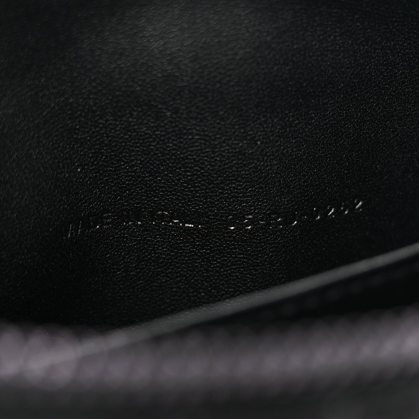 Christian Dior Supple Calfskin Cannage Caro Daily Pouch Black