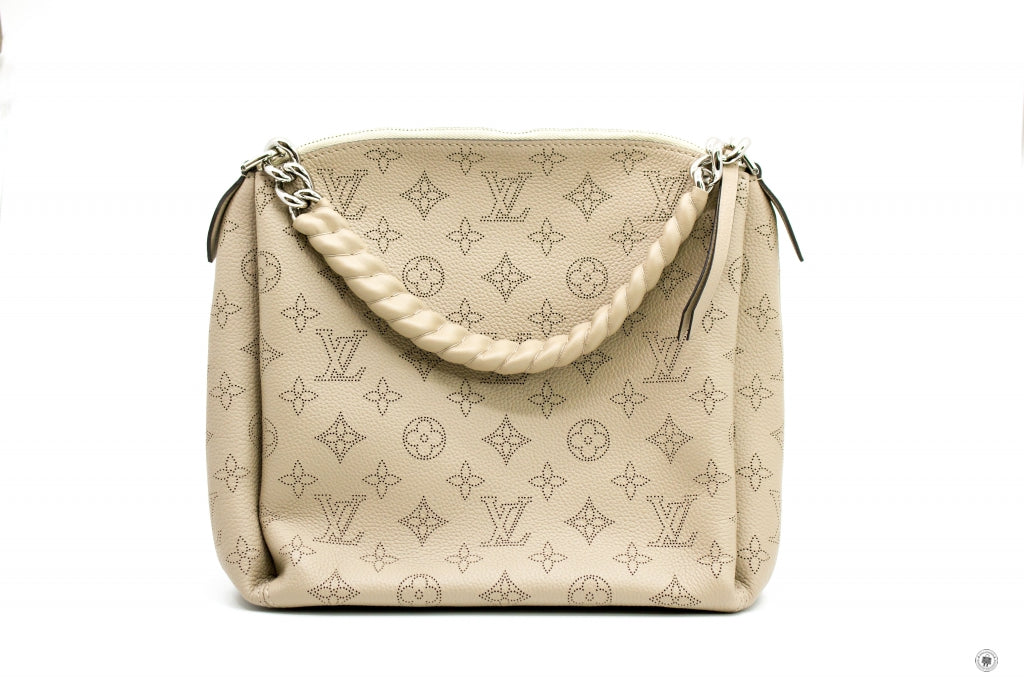 Louis Vuitton Babylone Chain BB Light Taupe Calfskin Shoulder Bags Shw