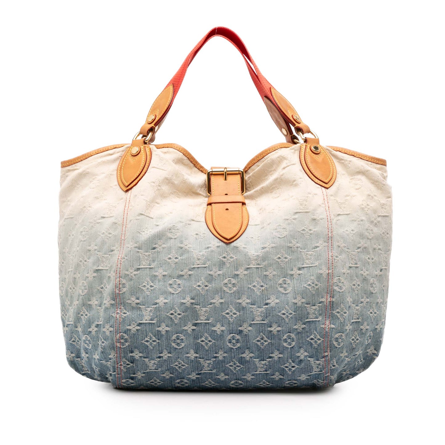 Blue Louis Vuitton Monogram Denim Sunbeam Tote Bag