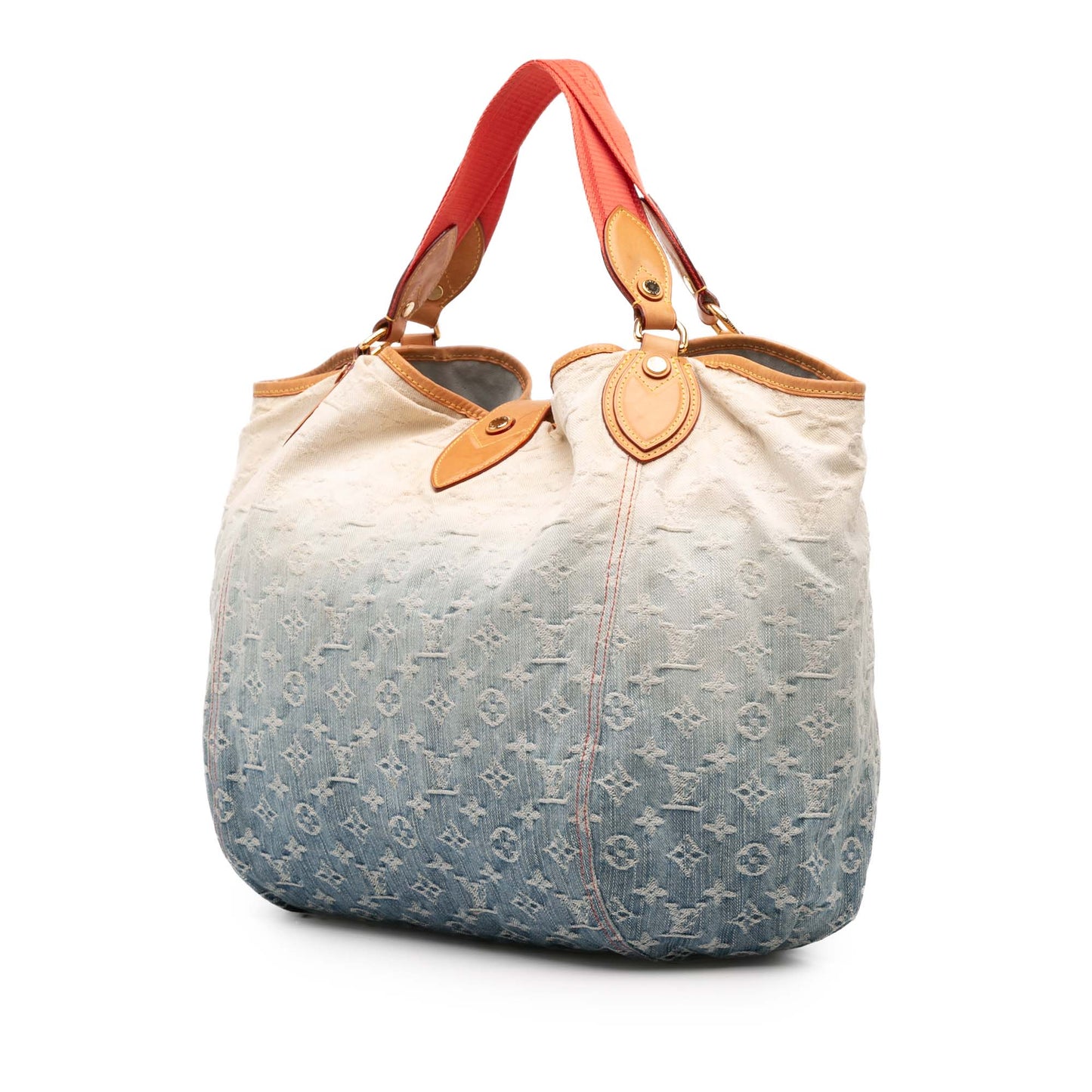 Blue Louis Vuitton Monogram Denim Sunbeam Tote Bag