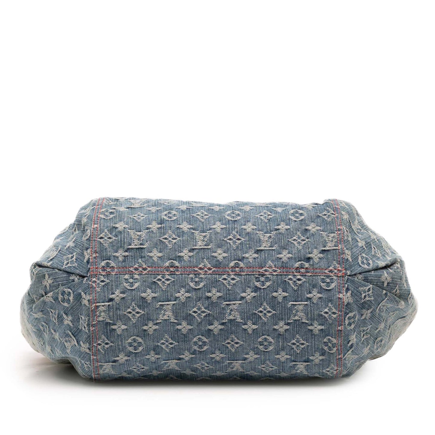 Blue Louis Vuitton Monogram Denim Sunbeam Tote Bag