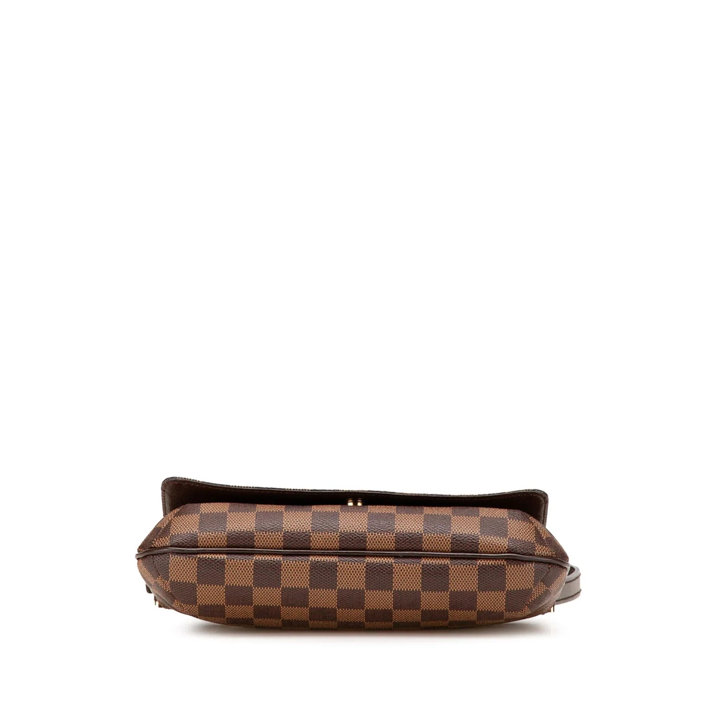 Brown Louis Vuitton Damier Ebene Mtte Tango Short Strap Shoulder Bag