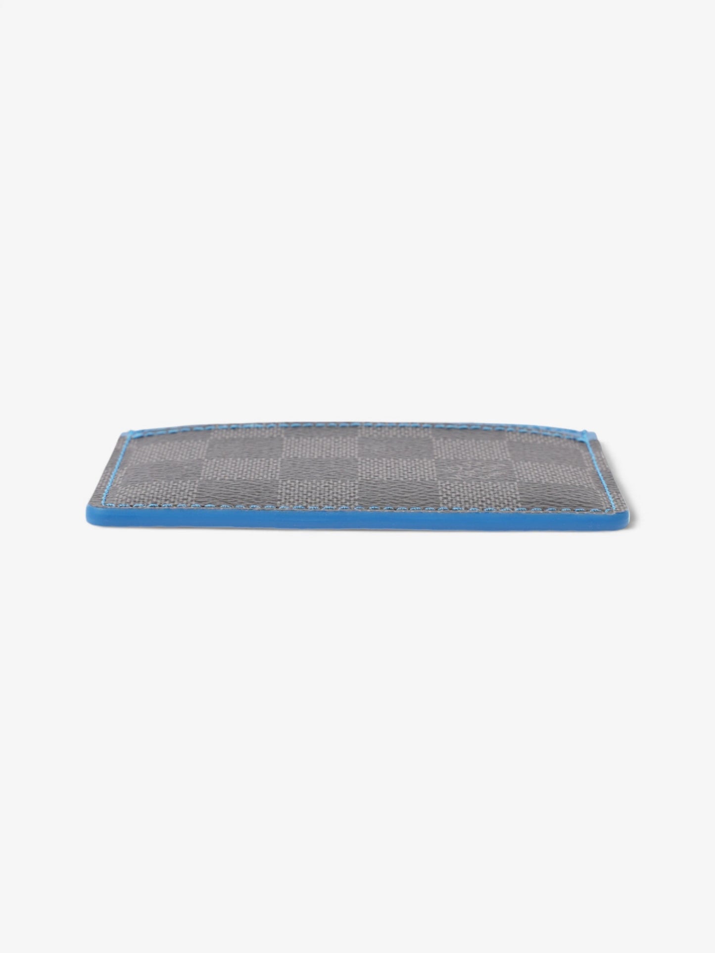 Louis Vuitton Card Holder Damier Graphite / Blue Coated Canvas