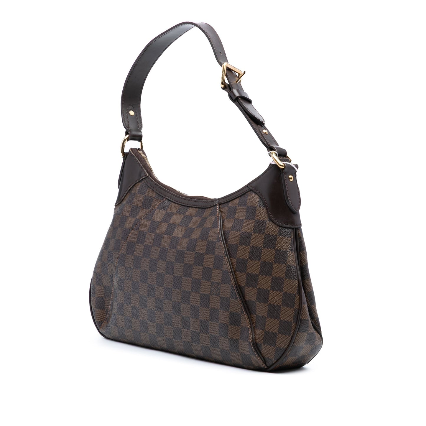 Brown Louis Vuitton Damier Ebene Thames GM Shoulder Bag