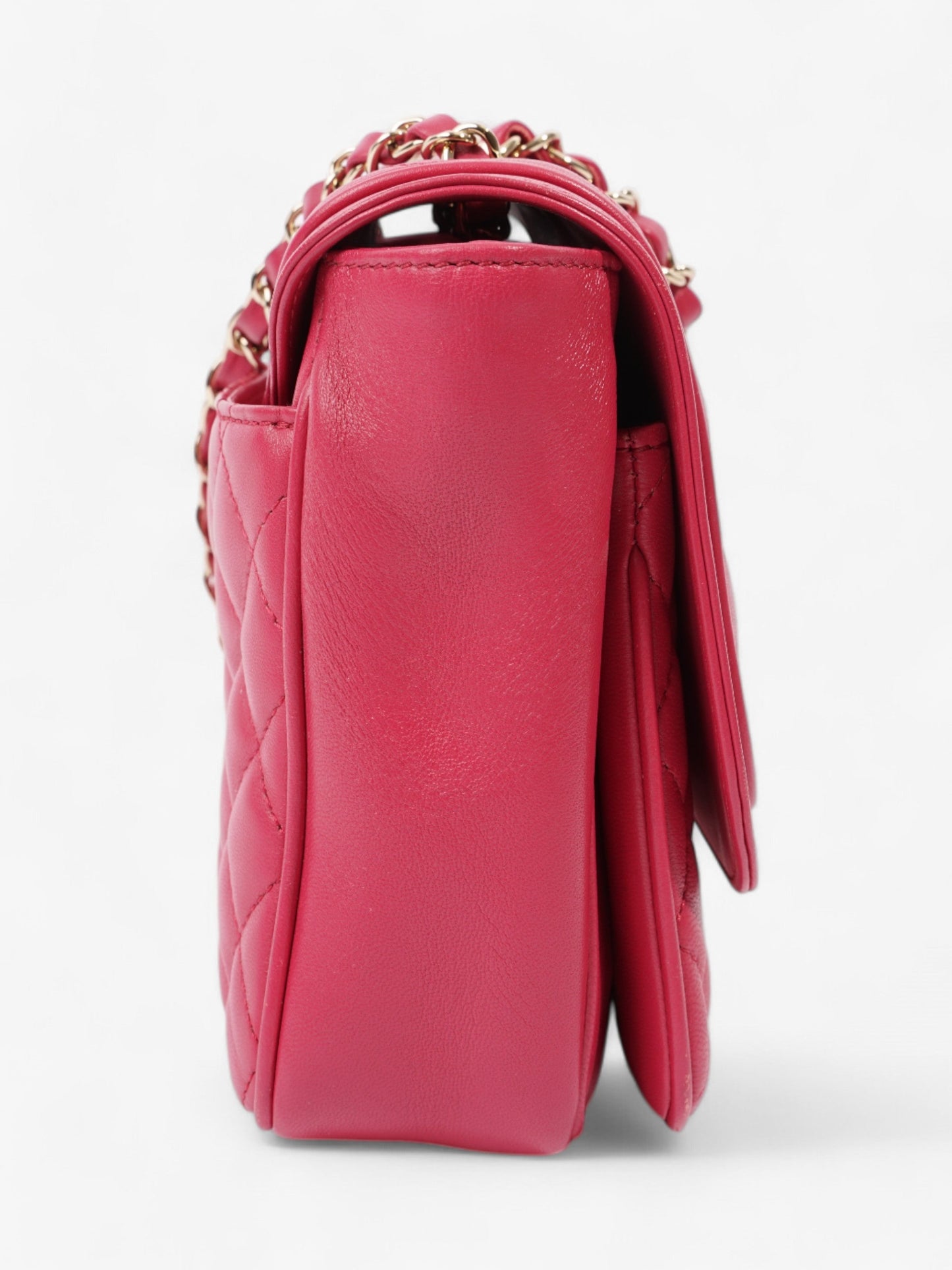 Chanel Lovely Day Pink Lambskin Leather Small