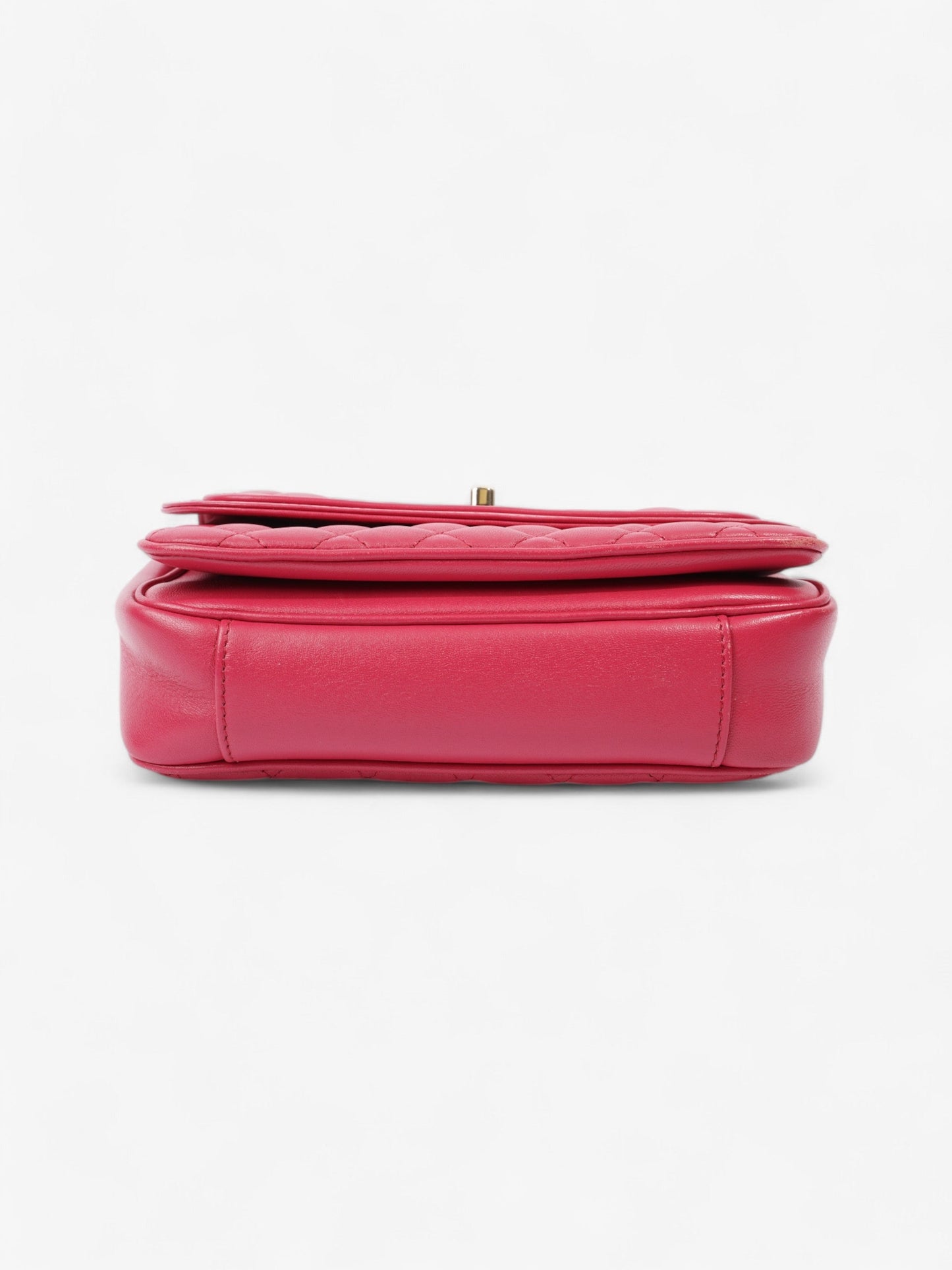 Chanel Lovely Day Pink Lambskin Leather Small
