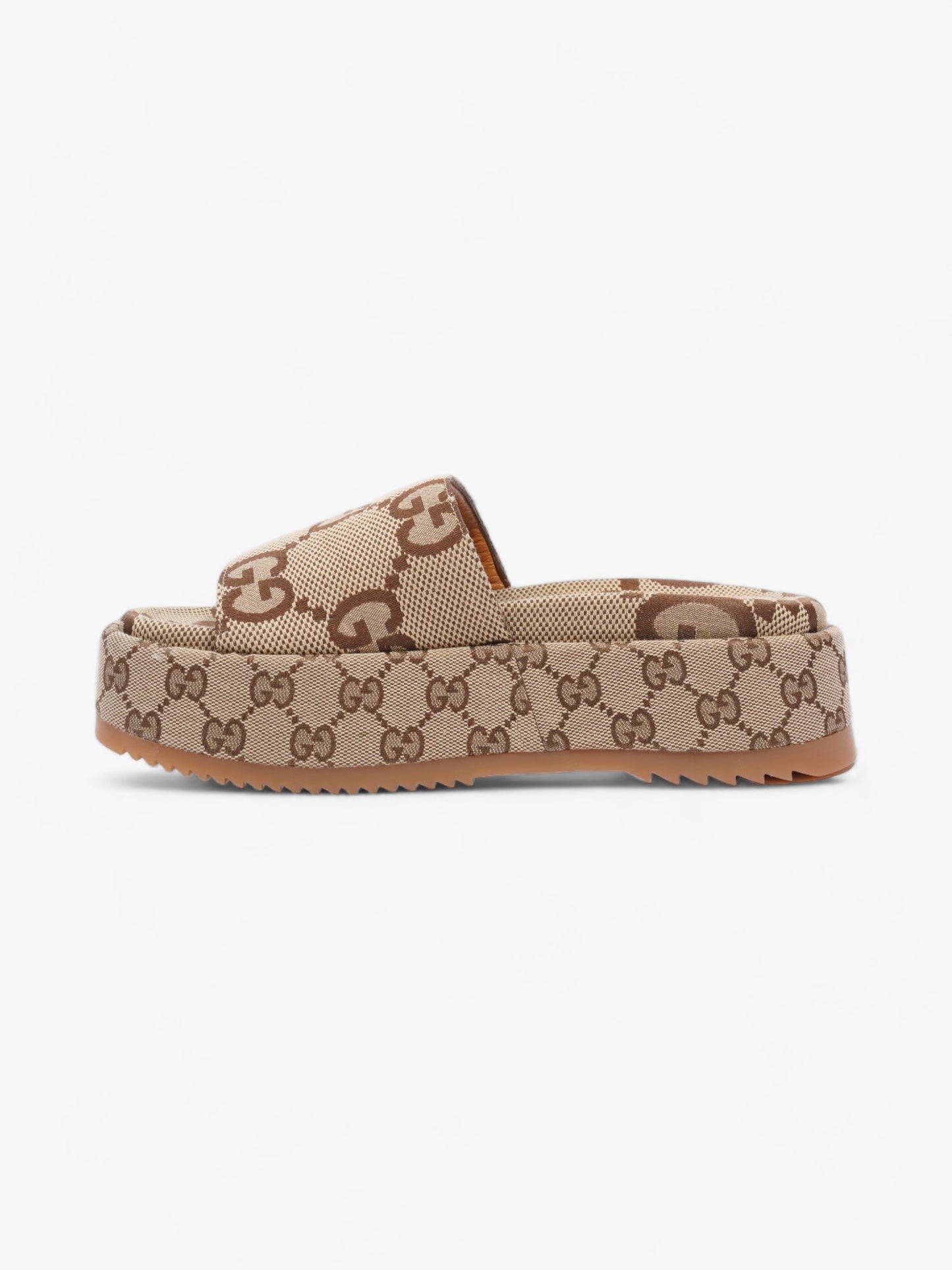 Gucci GG Platform Slide GG Supreme Canvas EU 38.5 UK 5.5