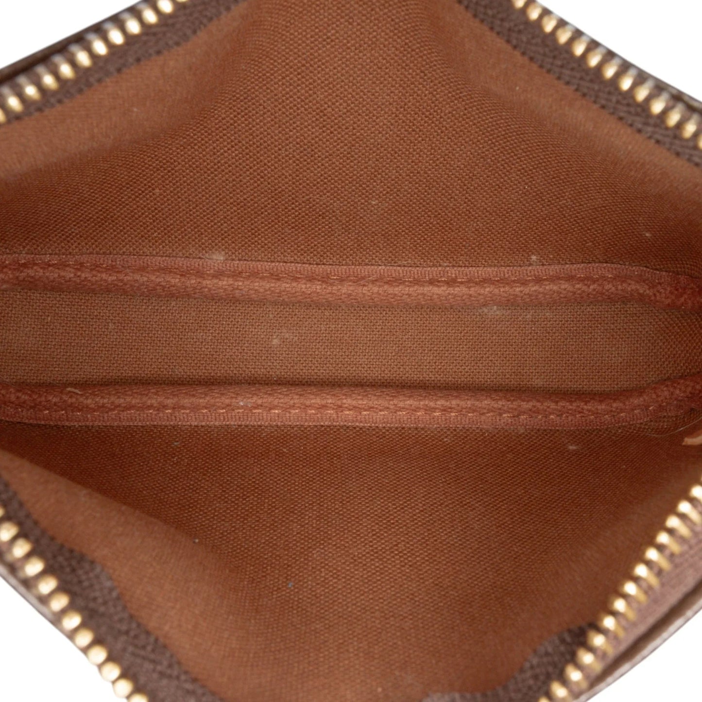 Brown Louis Vuitton Monogram Mini Pochette Accessoires Handbag