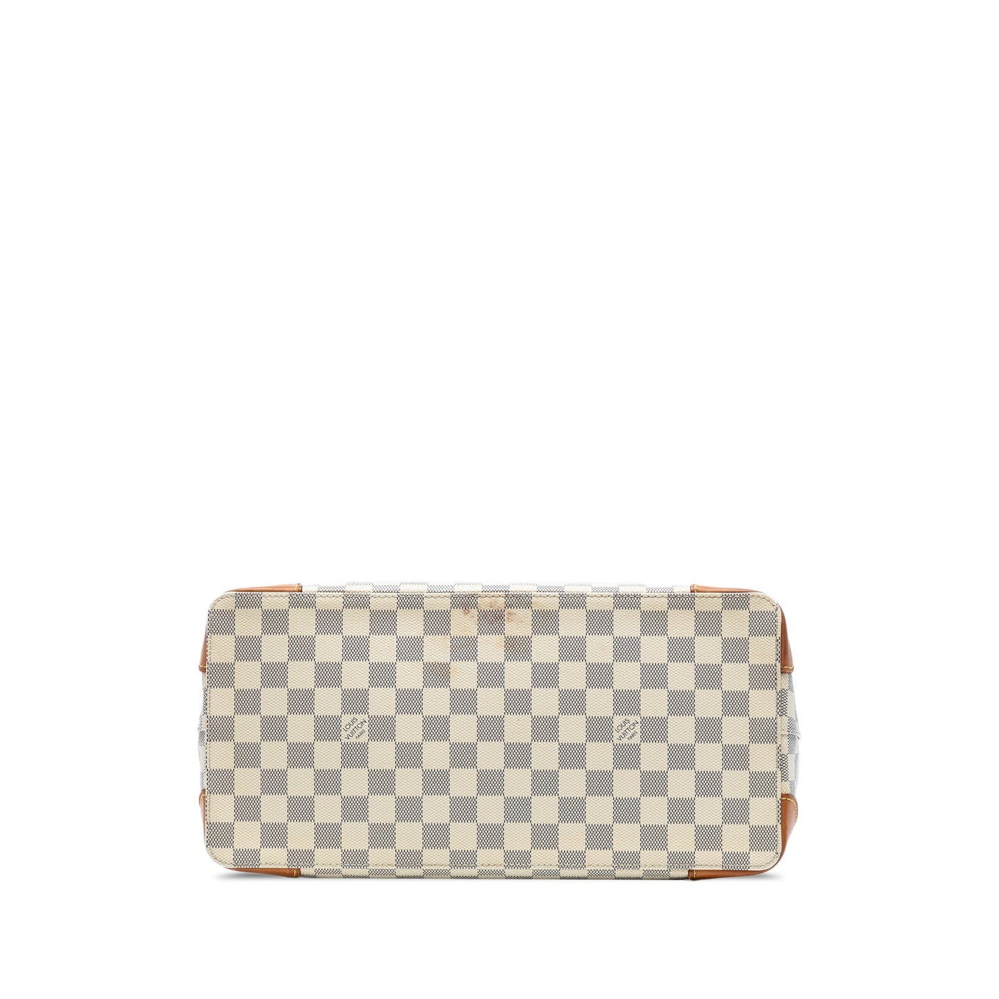 White Louis Vuitton Damier Azur Hampstead MM Tote Bag