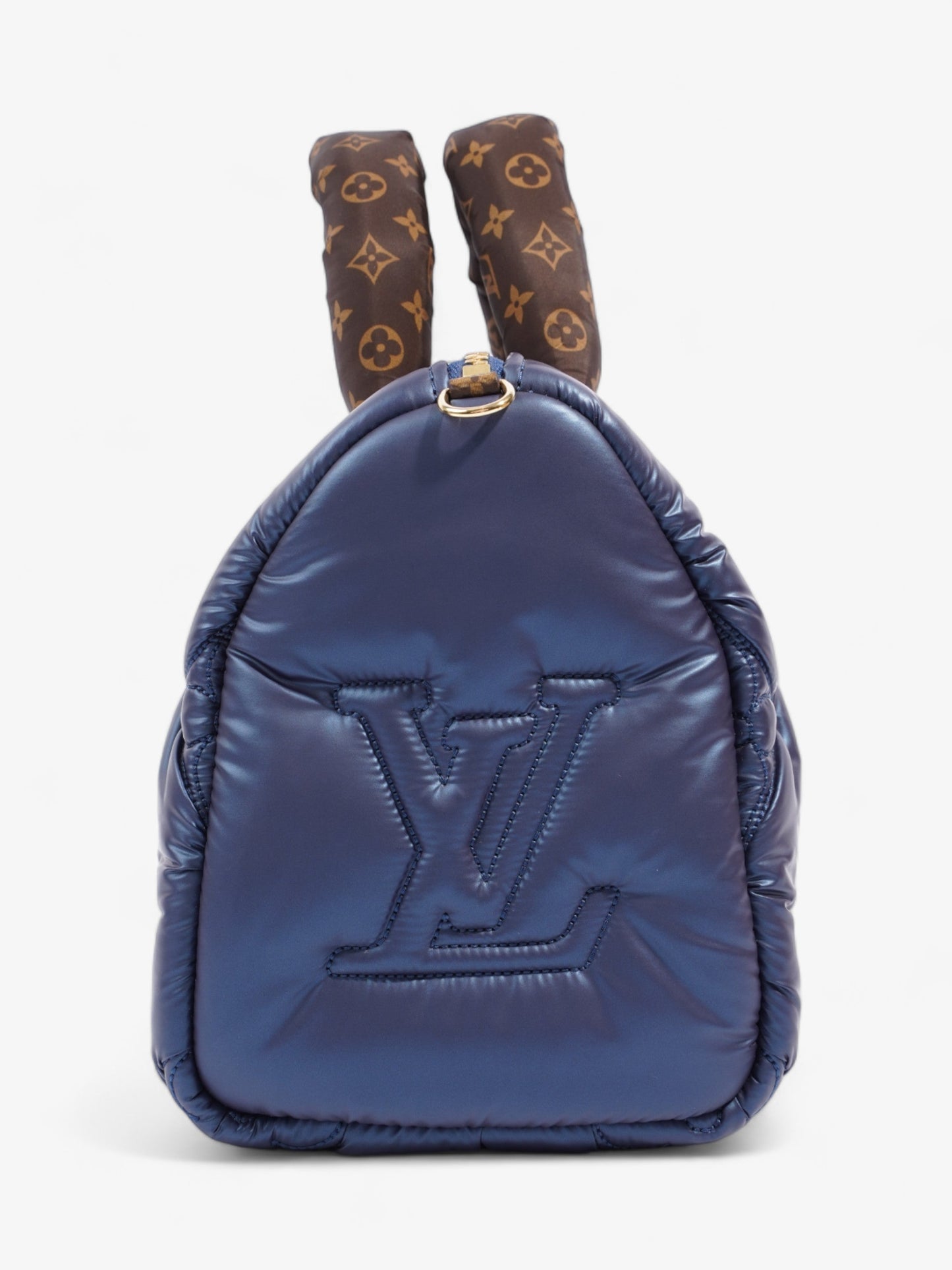 Louis Vuitton Pillow Speedy Bandouliere Navy Blue / Monogram Nylon 25