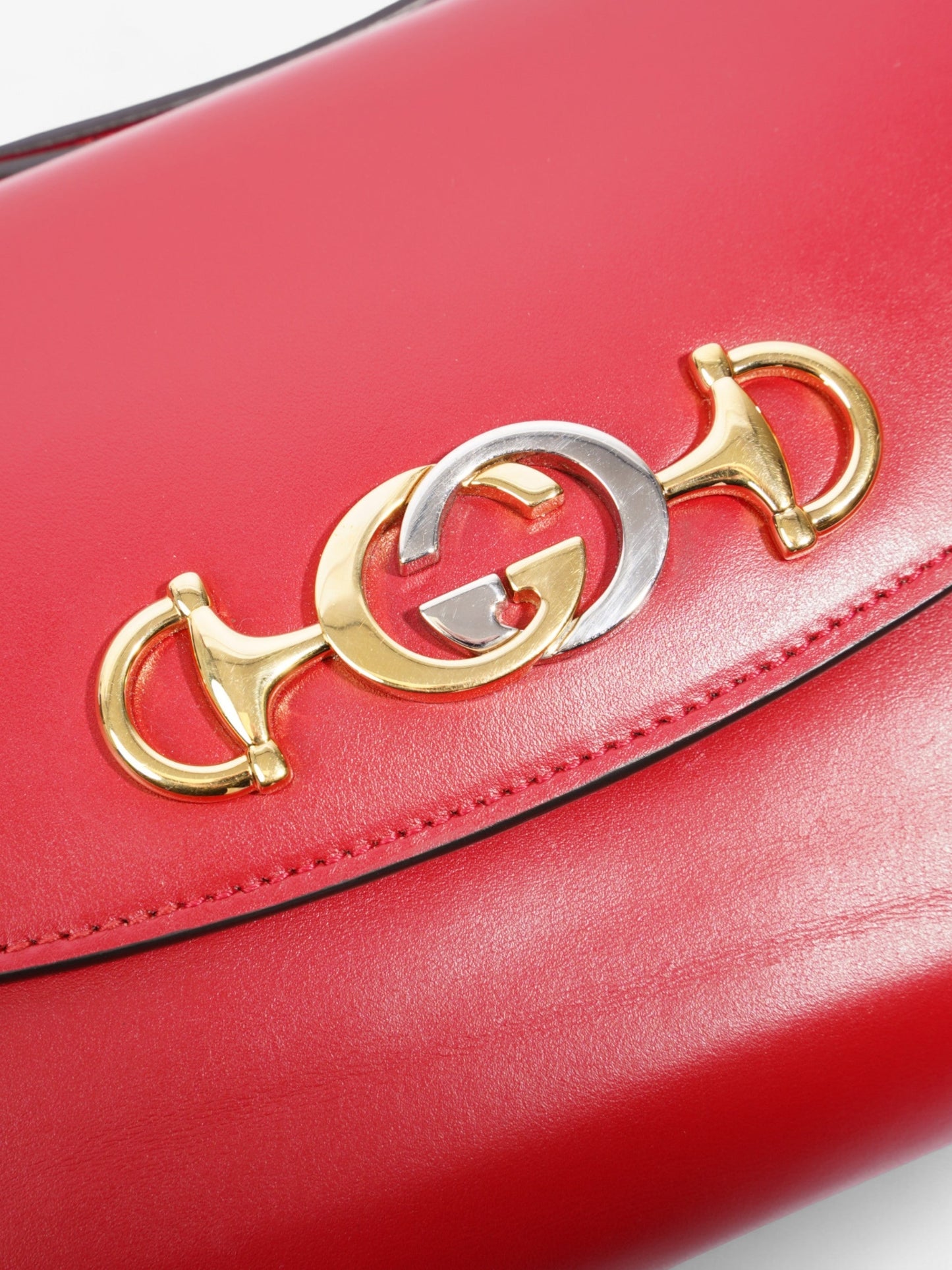Gucci Zumi Red Leather Small