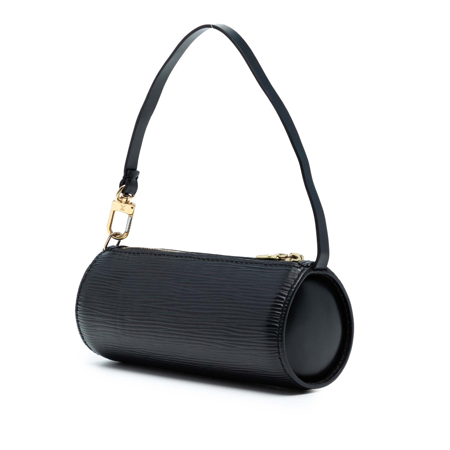 Black Louis Vuitton Epi Pochette Papillon Handbag