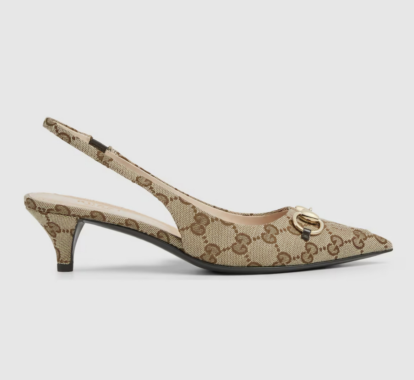 Gucci Sling-back Horsebit Heels Â FULL SET