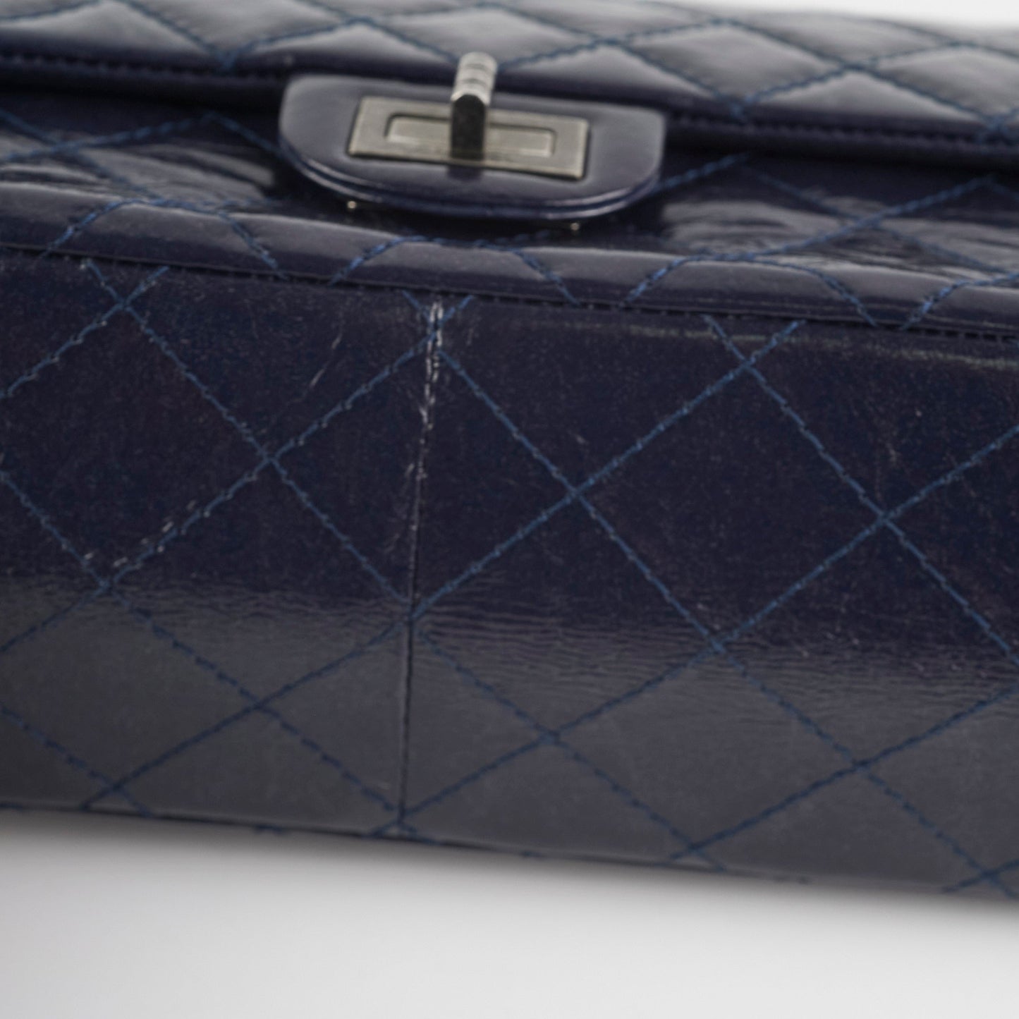 Chanel Reissue 226 Shiny Calfskin Navy