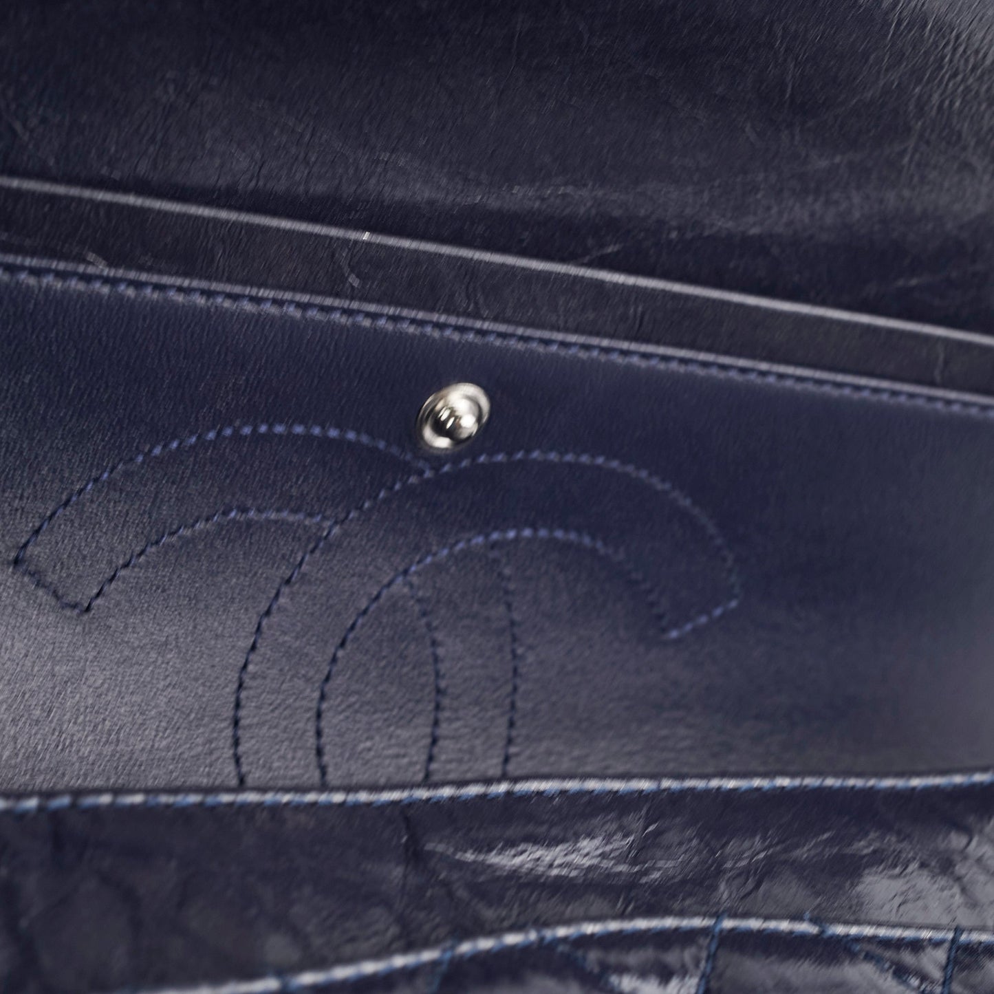 Chanel Reissue 226 Shiny Calfskin Navy