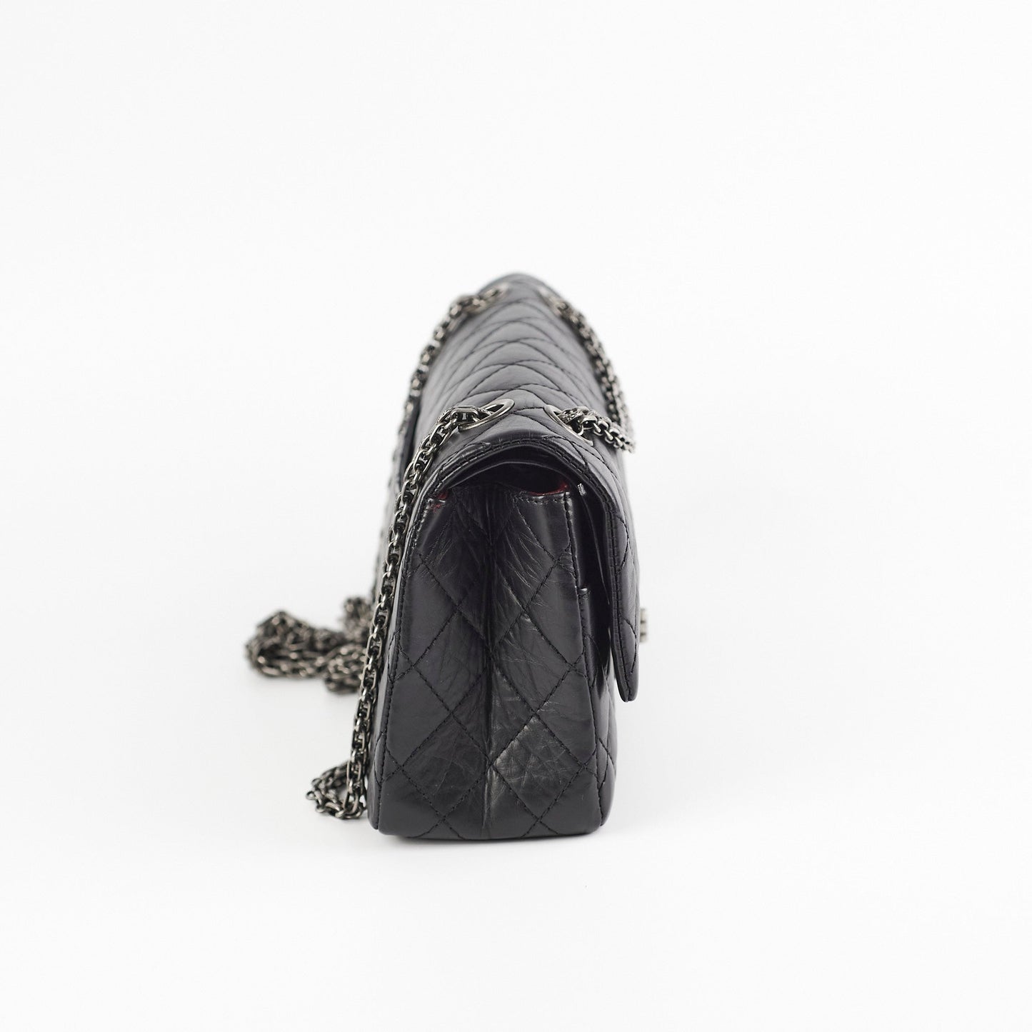 HOLD CV Chanel Reissue 225 Calfskin Black