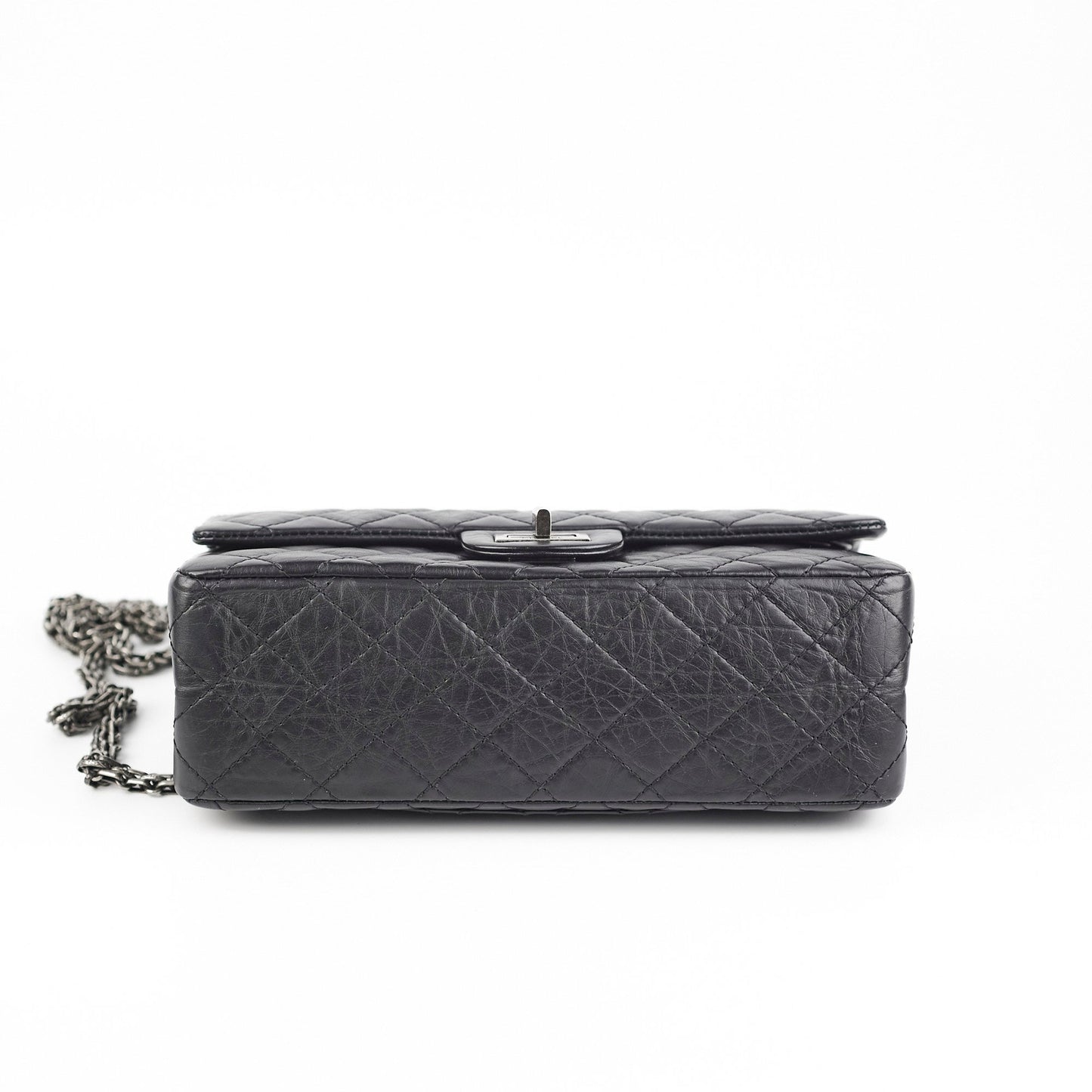 HOLD CV Chanel Reissue 225 Calfskin Black
