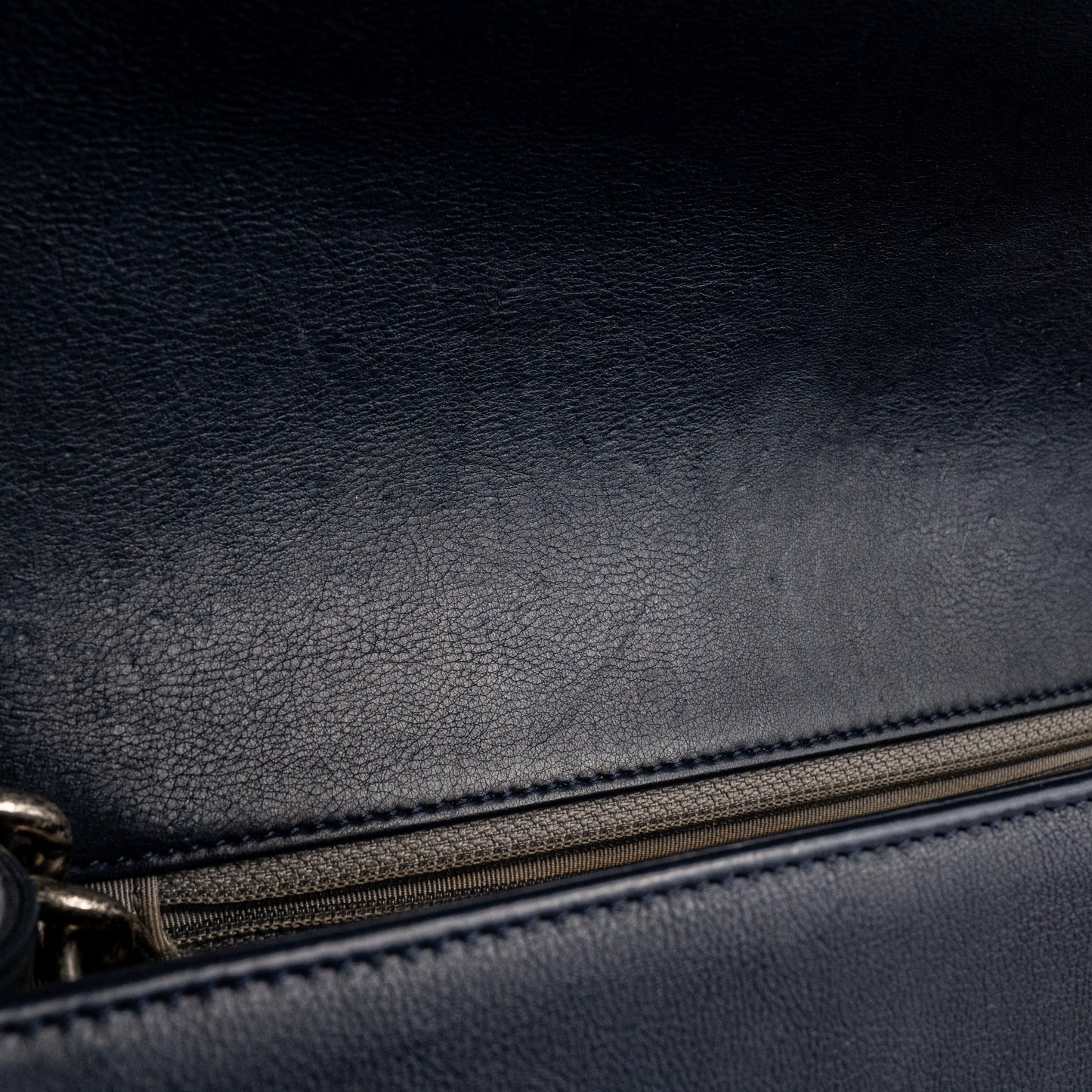 Chanel Boy New Medium lambskin Navy