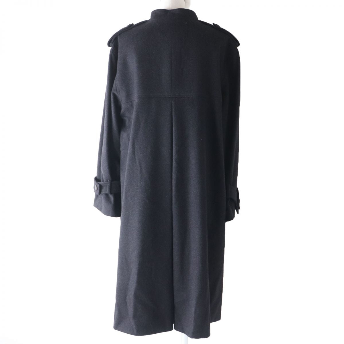 Chanel Wool Cashmere Coat, Coco Mark, Size 42 Classic Flap Tote