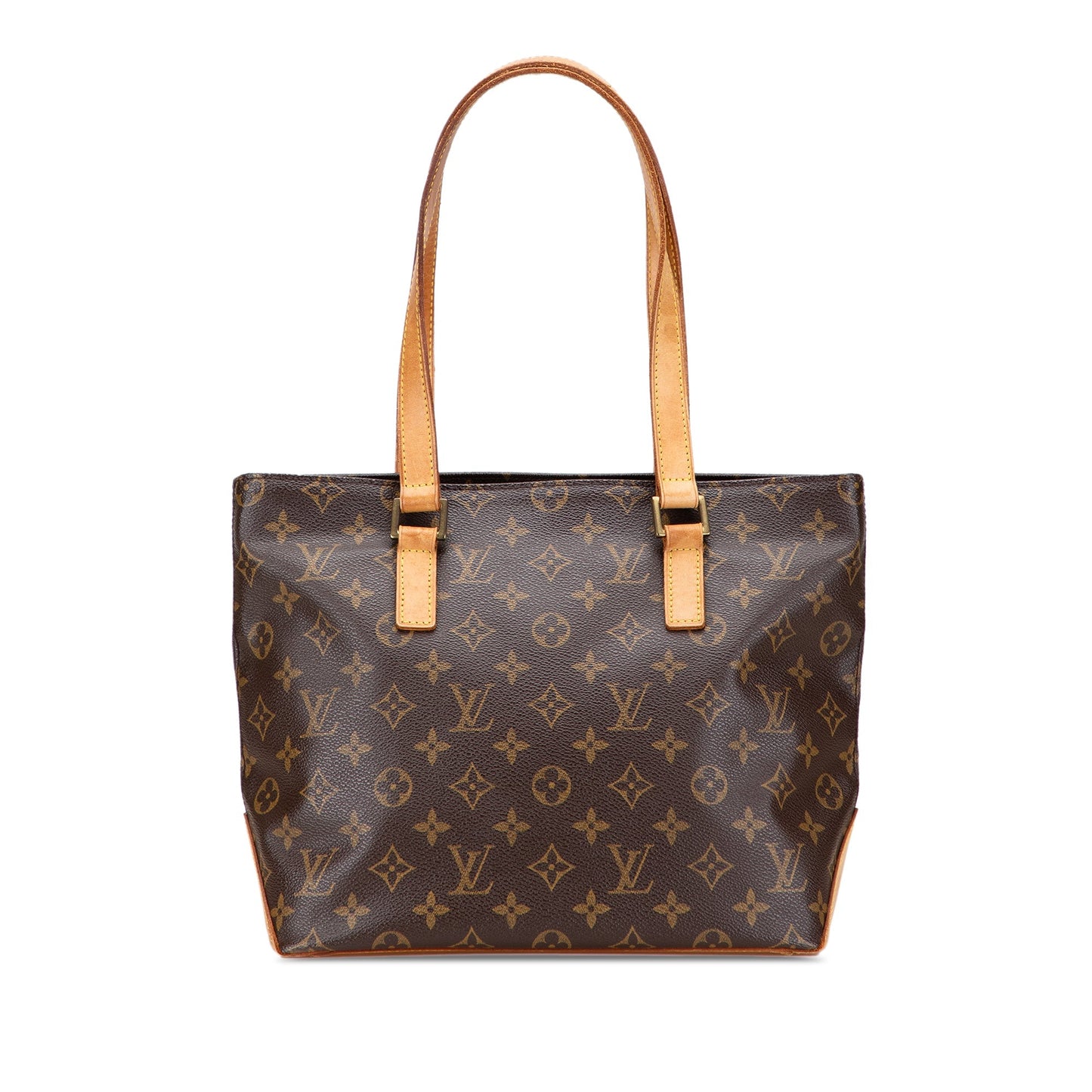 Brown Louis Vuitton Monogram Cabas Piano Tote Bag