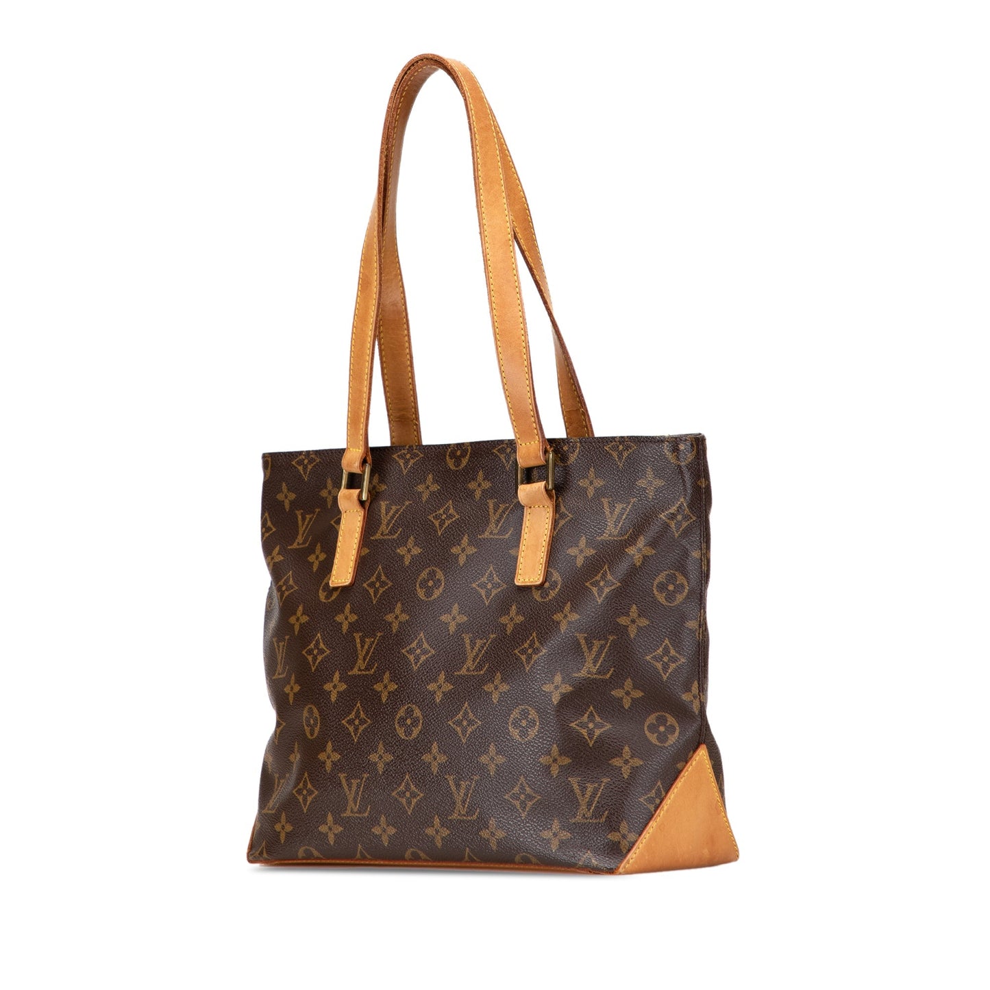 Brown Louis Vuitton Monogram Cabas Piano Tote Bag