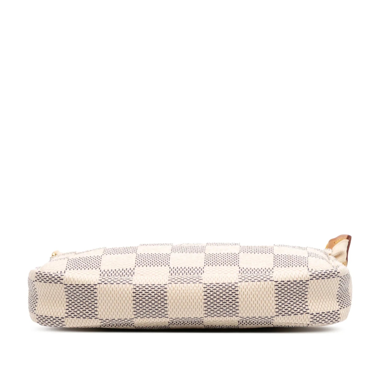 White Louis Vuitton Damier Azur Mini Pochette Accessoires Handbag