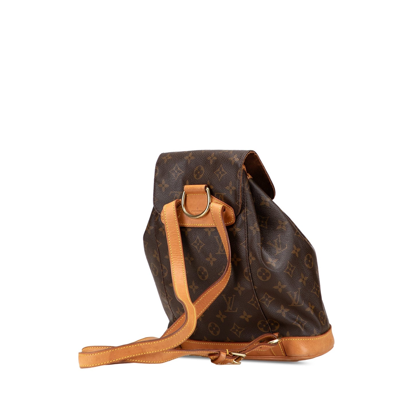 Brown Louis Vuitton Monogram Montsouris PM Backpack