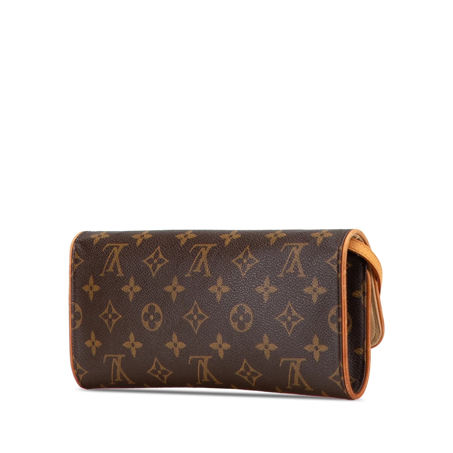 Brown Louis Vuitton Monogram Pochette Twin GM Crossbody Bag