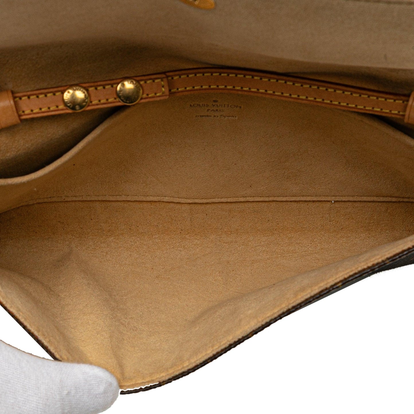 Brown Louis Vuitton Monogram Pochette Twin GM Crossbody Bag