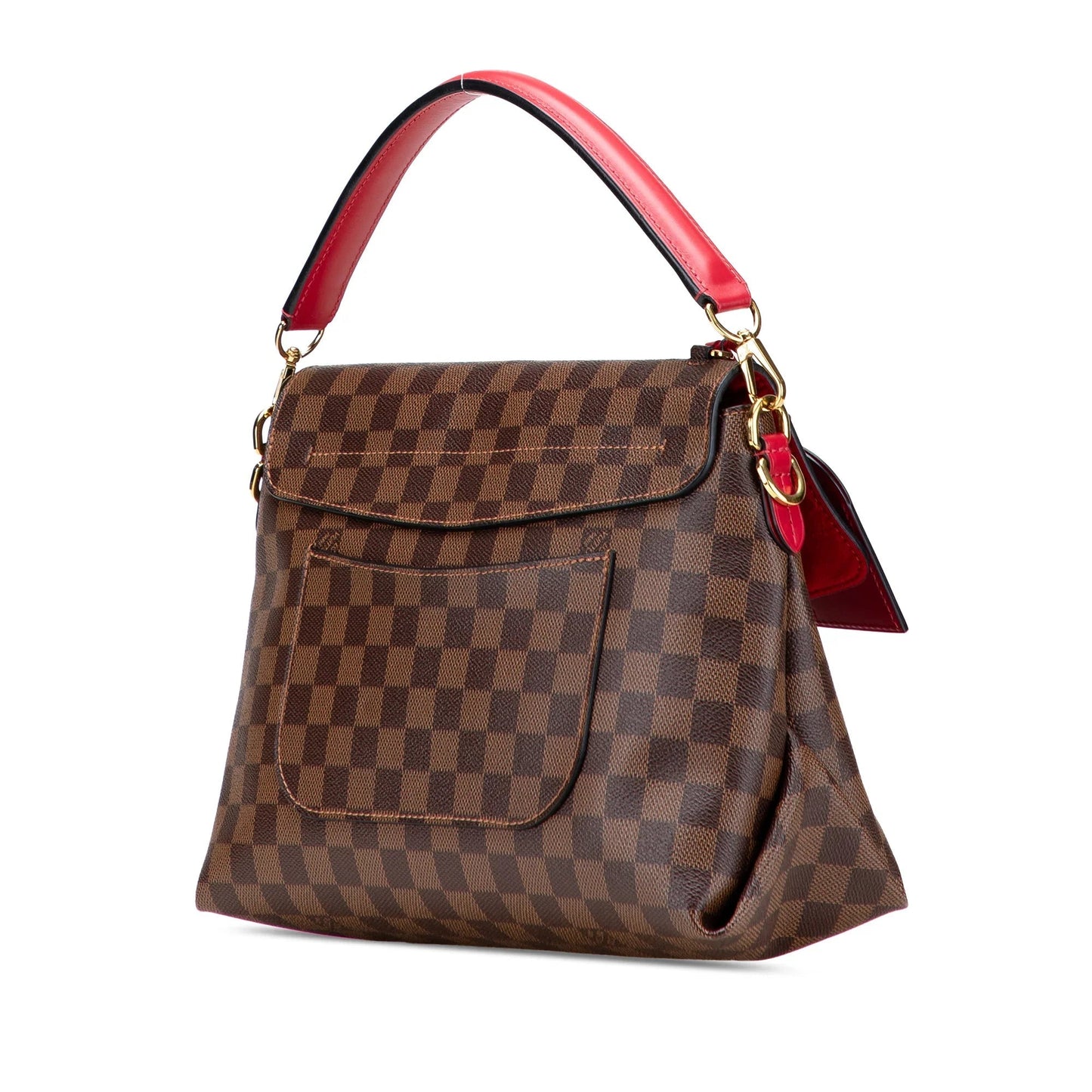 Brown Louis Vuitton Damier Ebene Beaubourg MM Satchel