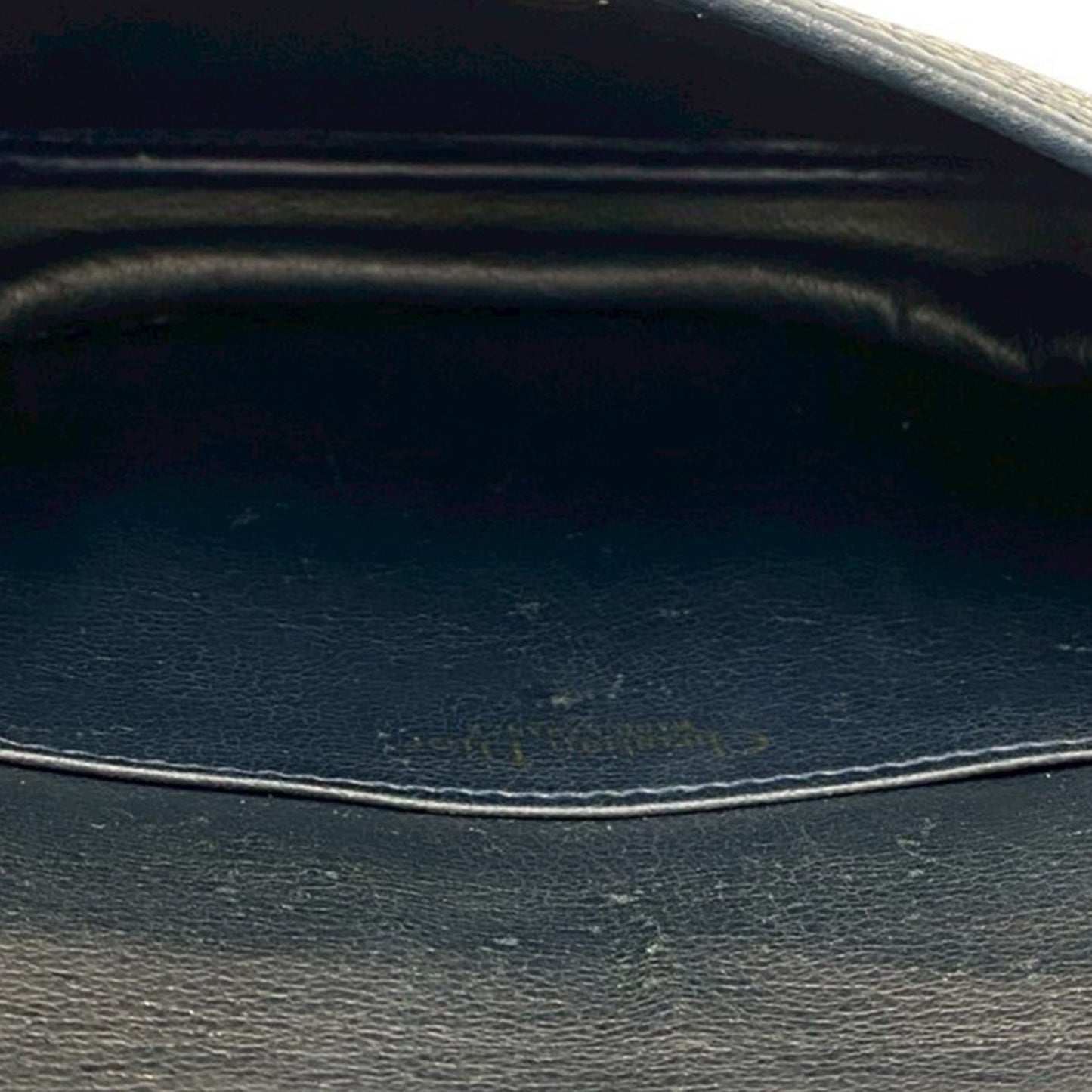 Blue Dior Leather Crossbody