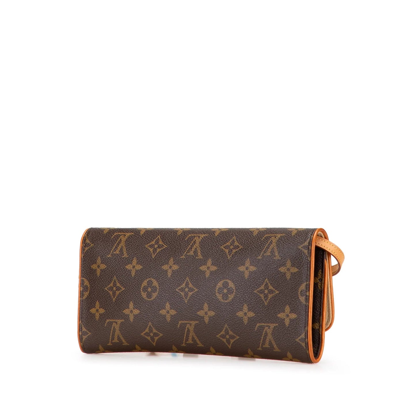 Brown Louis Vuitton Monogram Pochette Twin GM Crossbody Bag