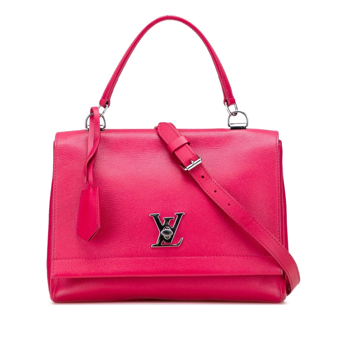 Pink Louis Vuitton Lockme II BB Satchel