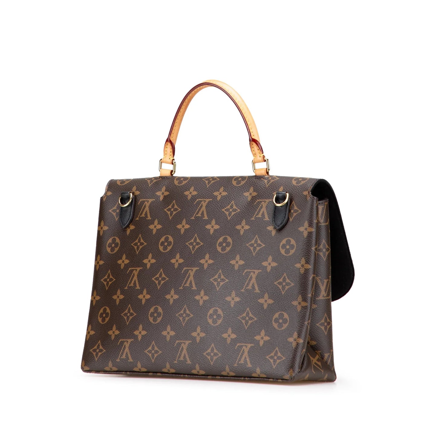 Brown Louis Vuitton Monogram Marignan Satchel