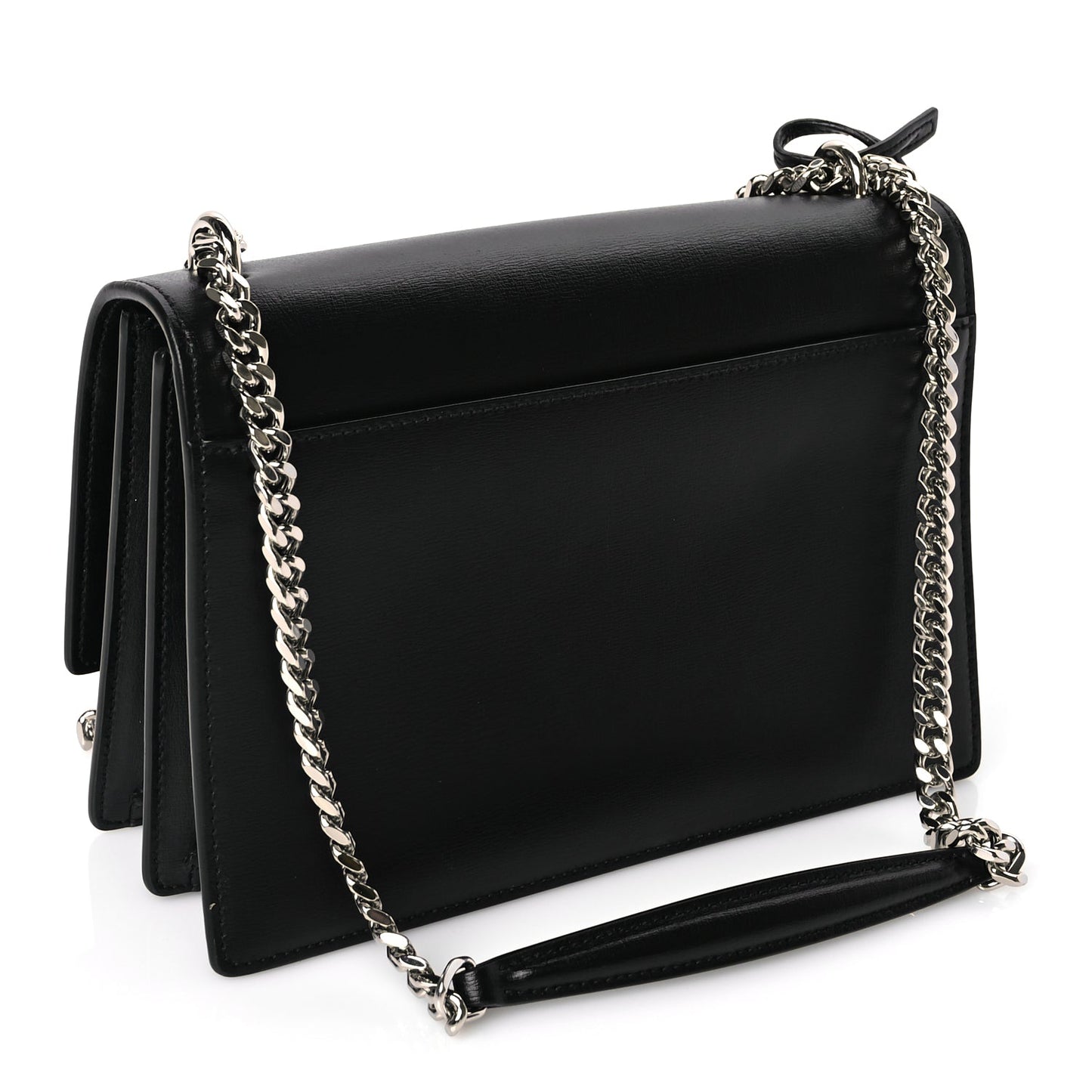 Saint Laurent Calfskin Medium Monogram Sunset Black