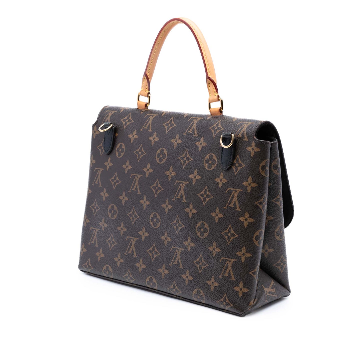 Brown Louis Vuitton Monogram Marignan Satchel