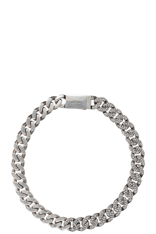 SAINT LAURENT Crystal Necklace