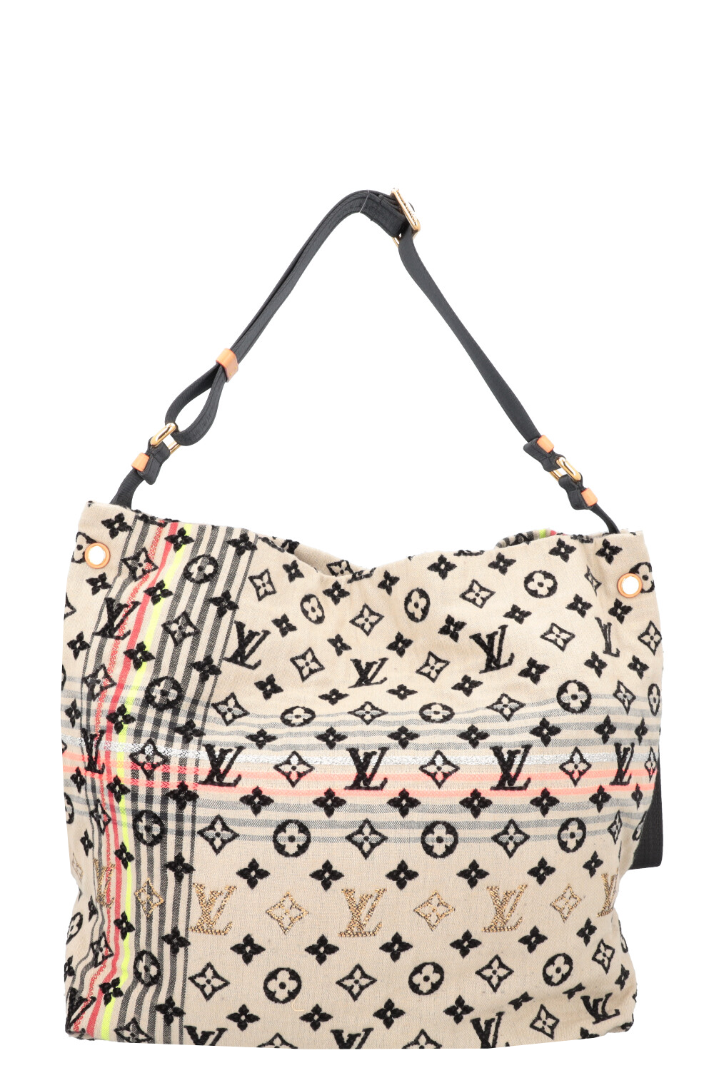 LOUIS VUITTON Cheche Bohemian Bag Canvas