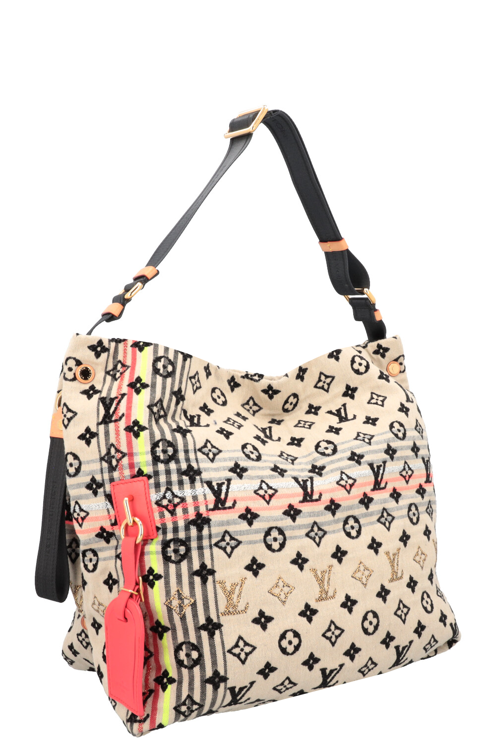 LOUIS VUITTON Cheche Bohemian Bag Canvas