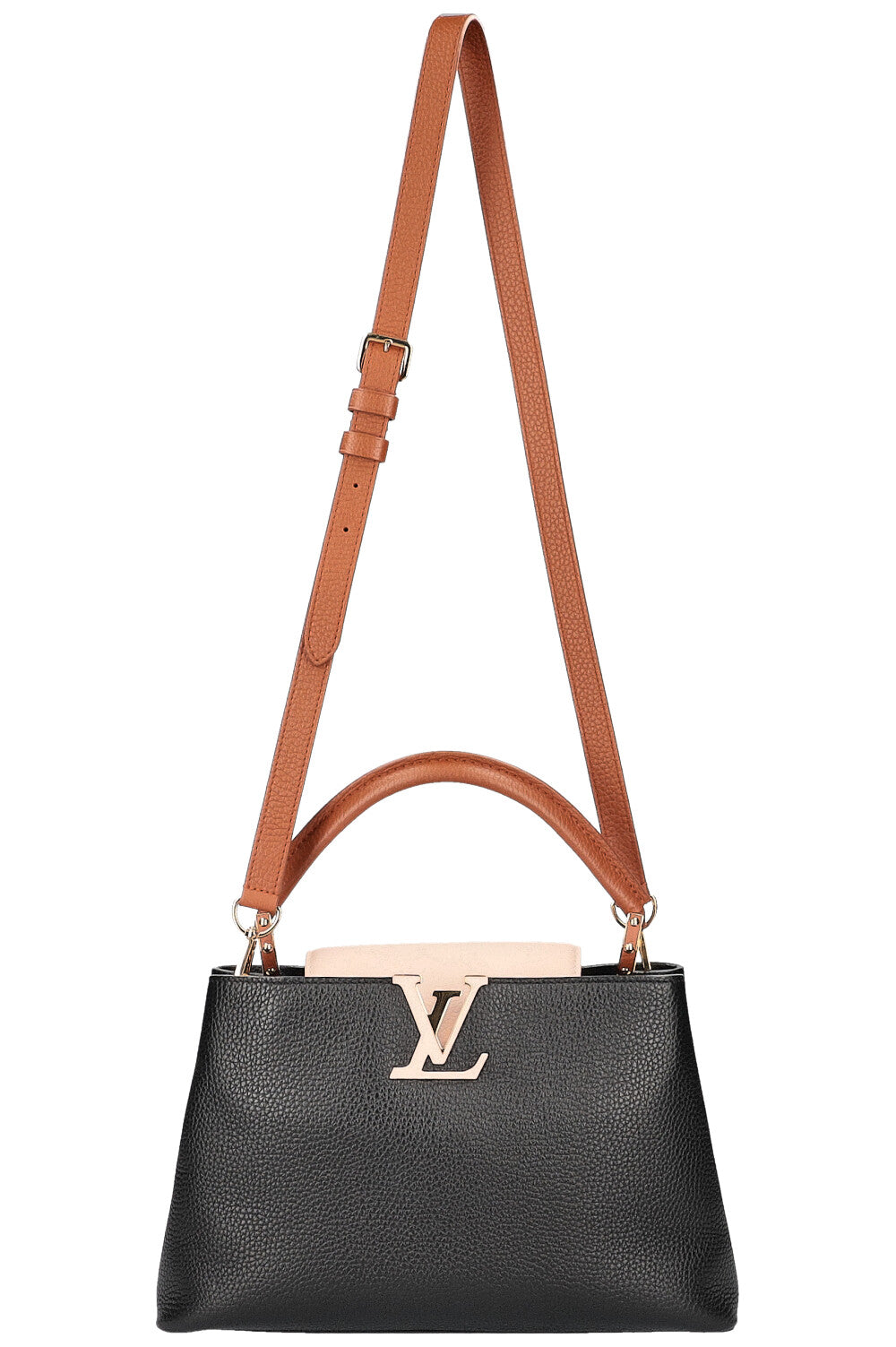 LOUIS VUITTON Capucines PM Tricolor Handbag