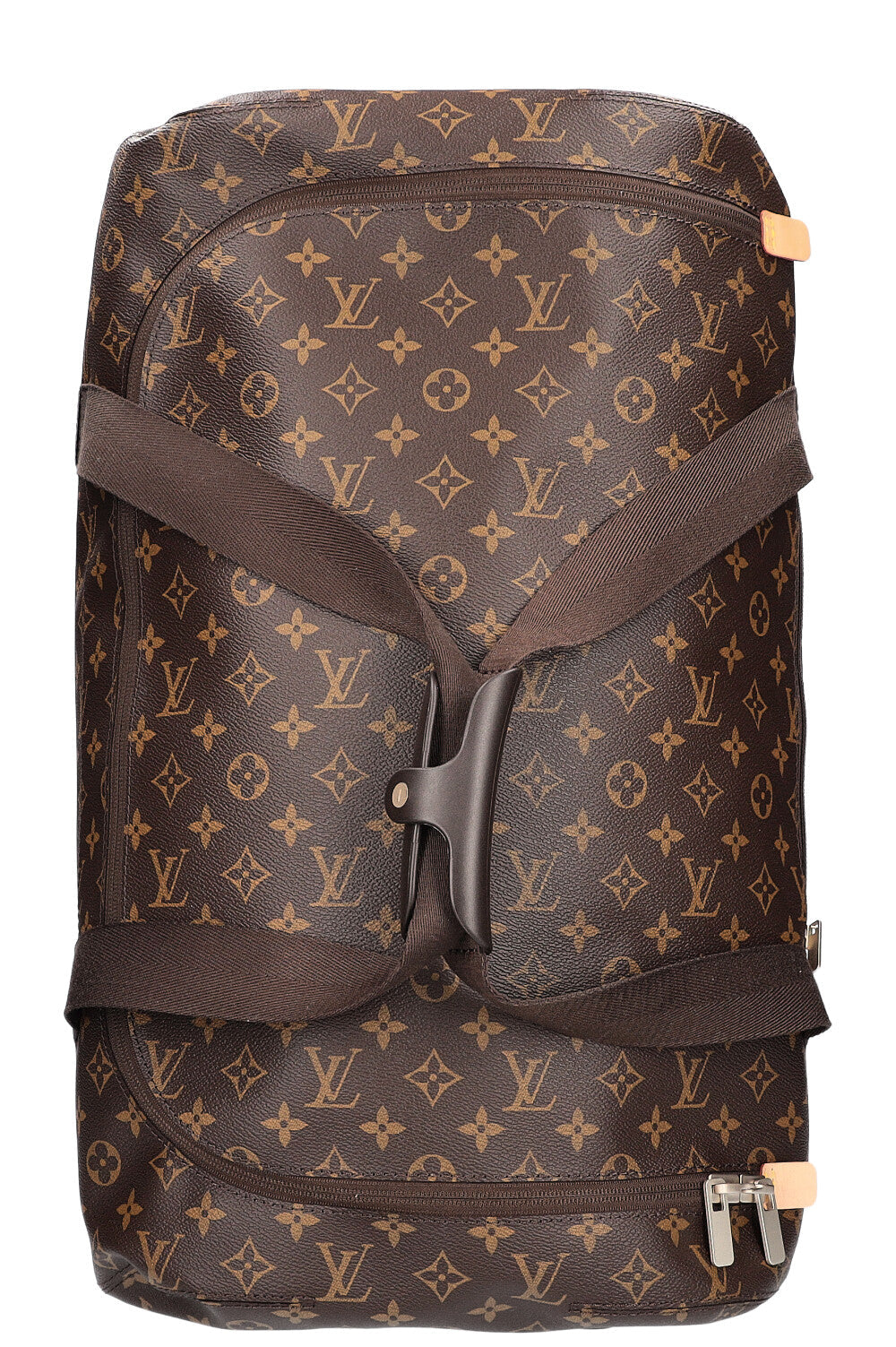 LOUIS VUITTON Horizon Soft 55 Duffle Bag MNG Canvas