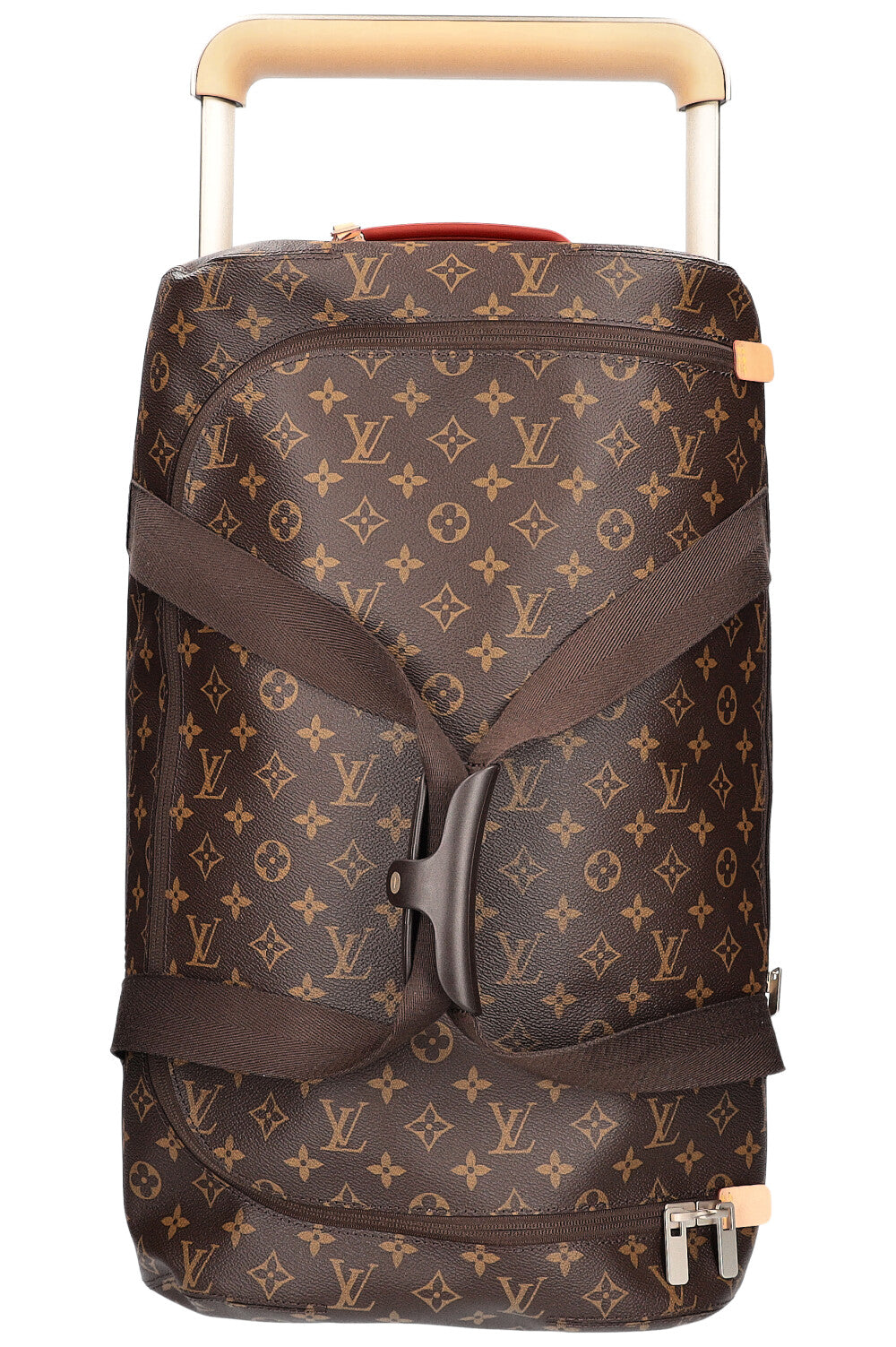 LOUIS VUITTON Horizon Soft 55 Duffle Bag MNG Canvas
