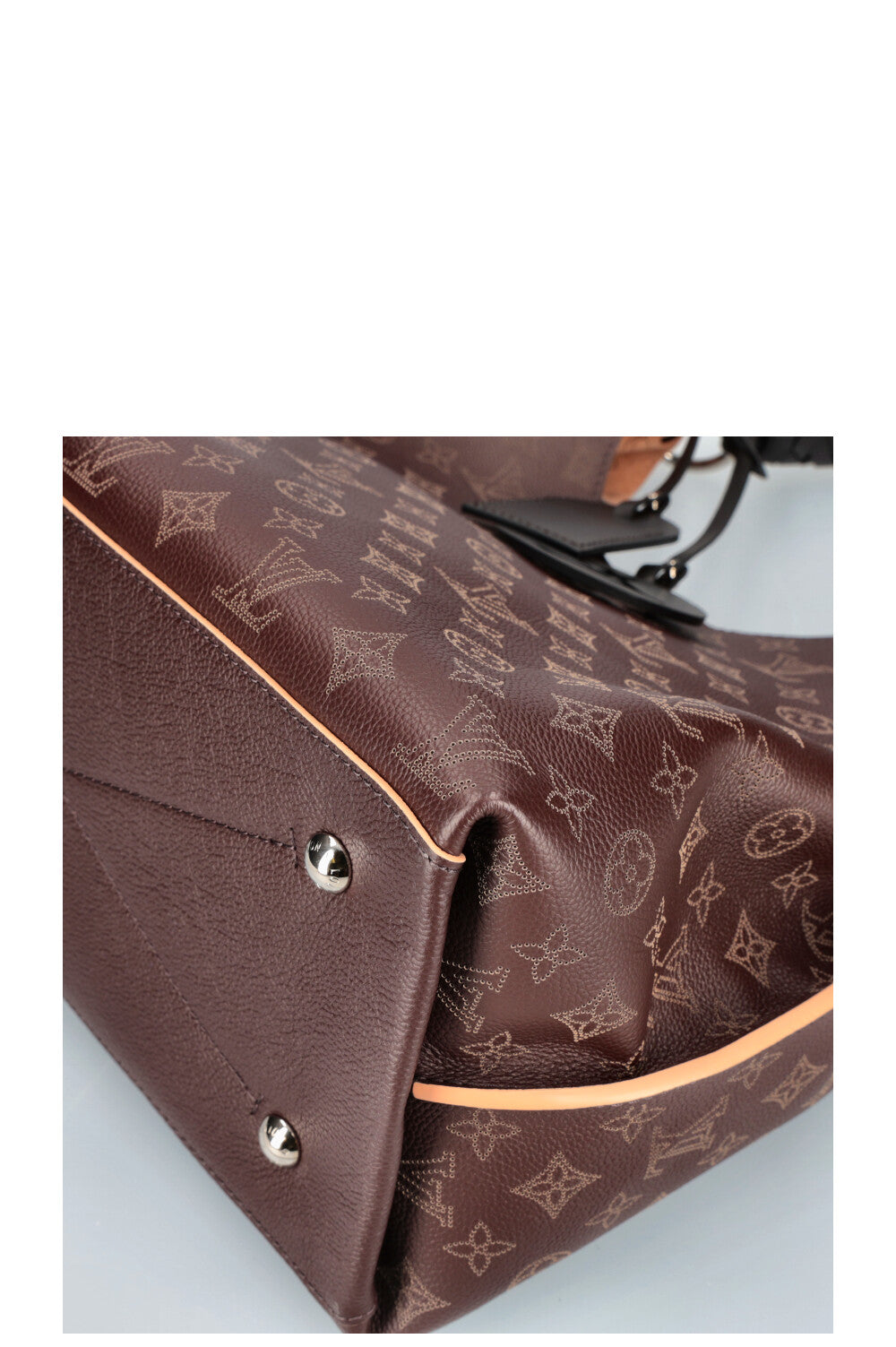 LOUIS VUITTON 2020 Carmel Mahina Bag Chocolate
